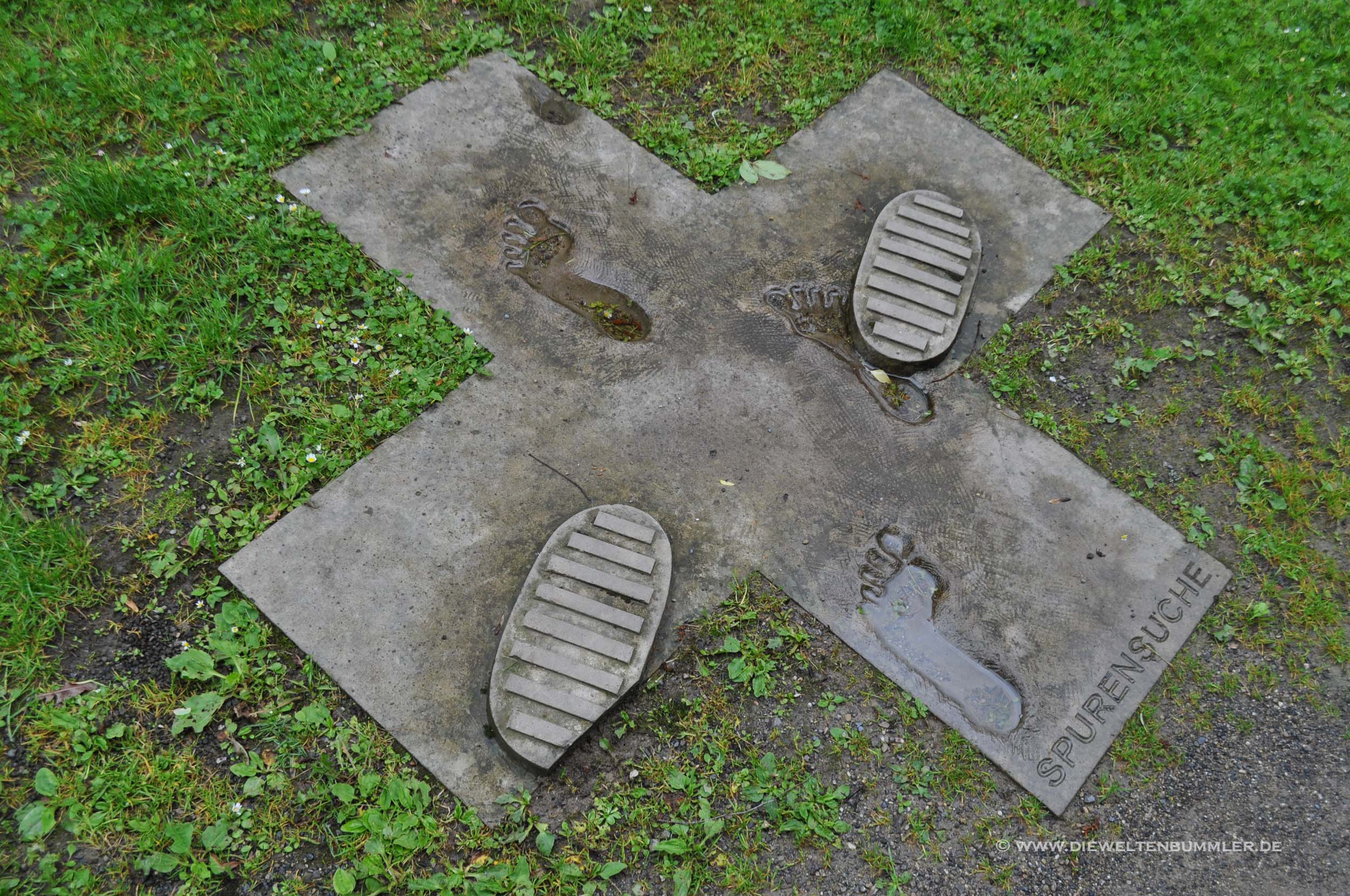 Skulptur an der Fundstelle