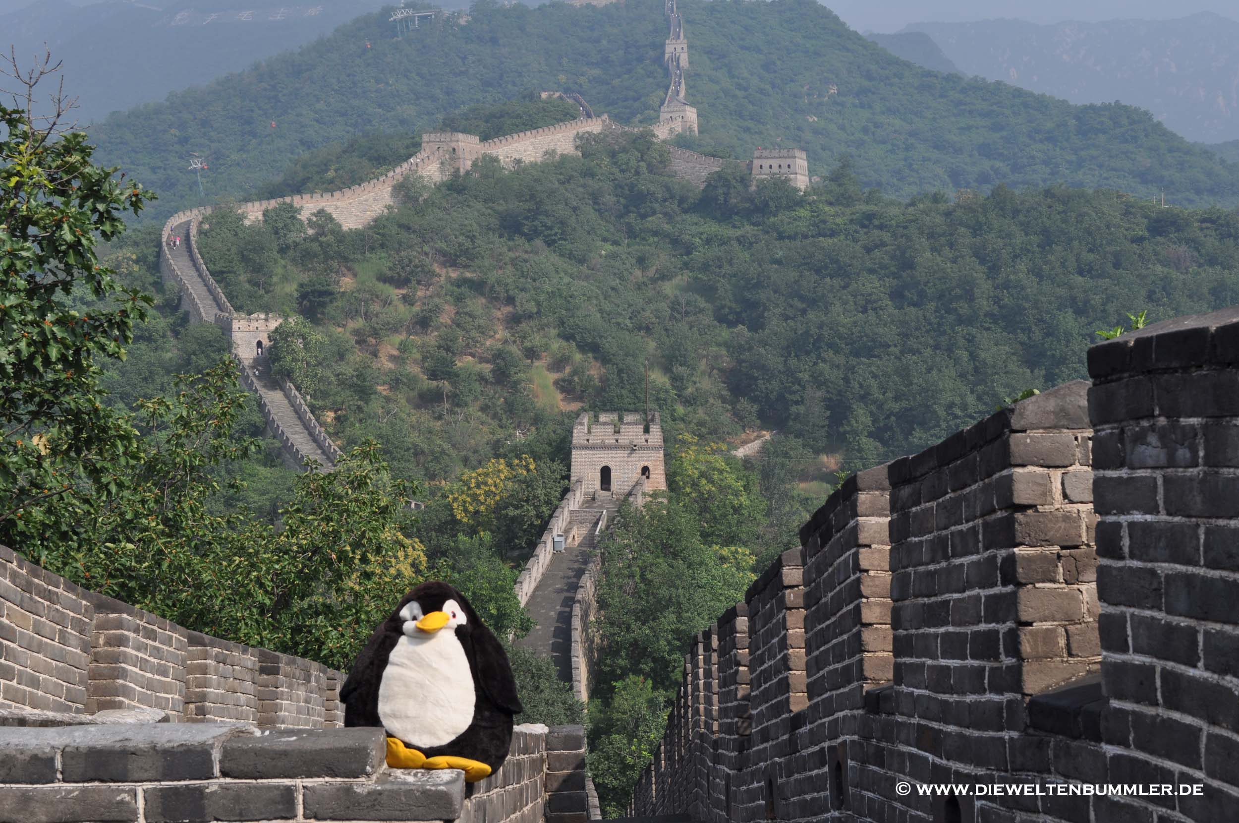 Auf der chinesischen Mauer