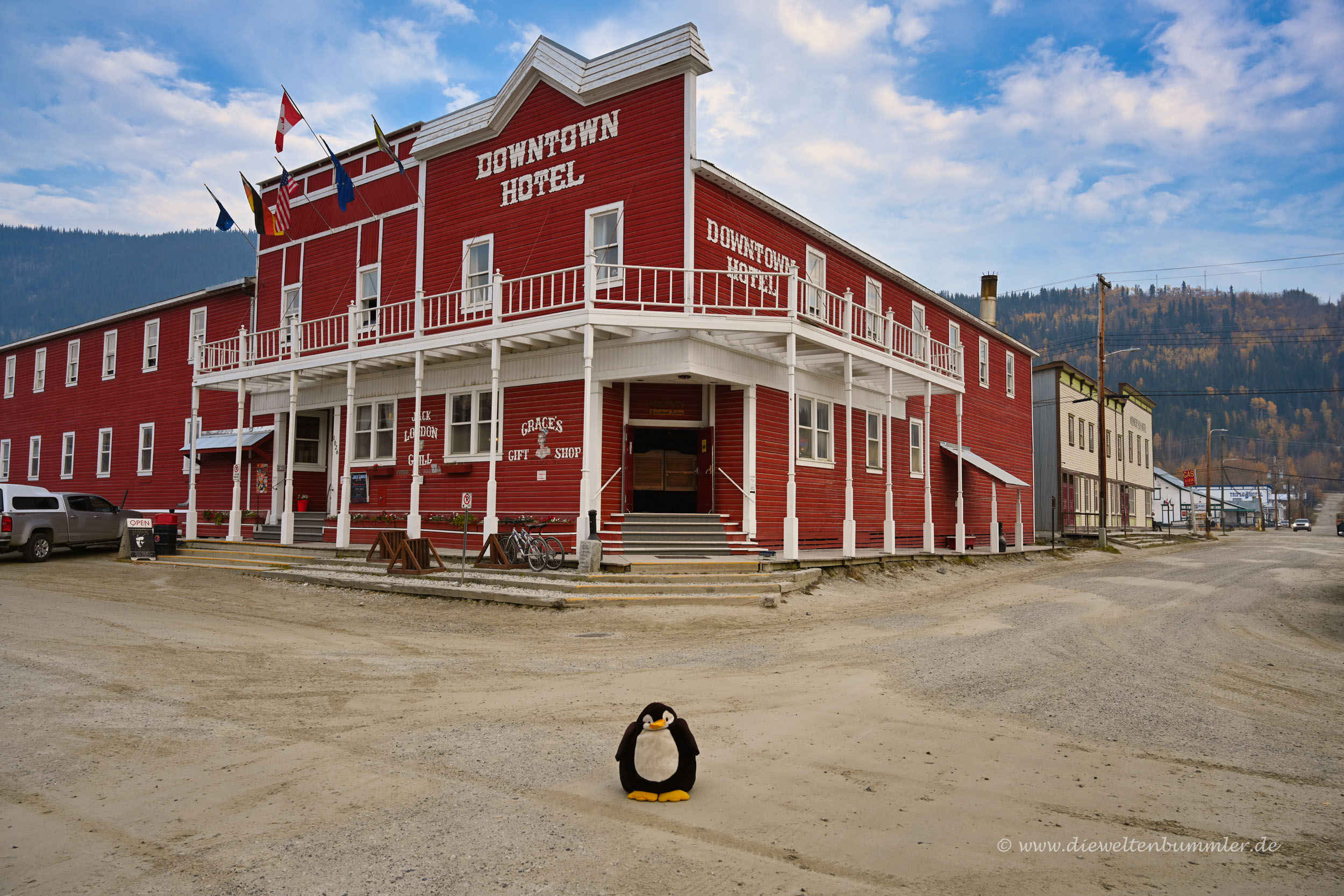 In Dawson City am Klondike
