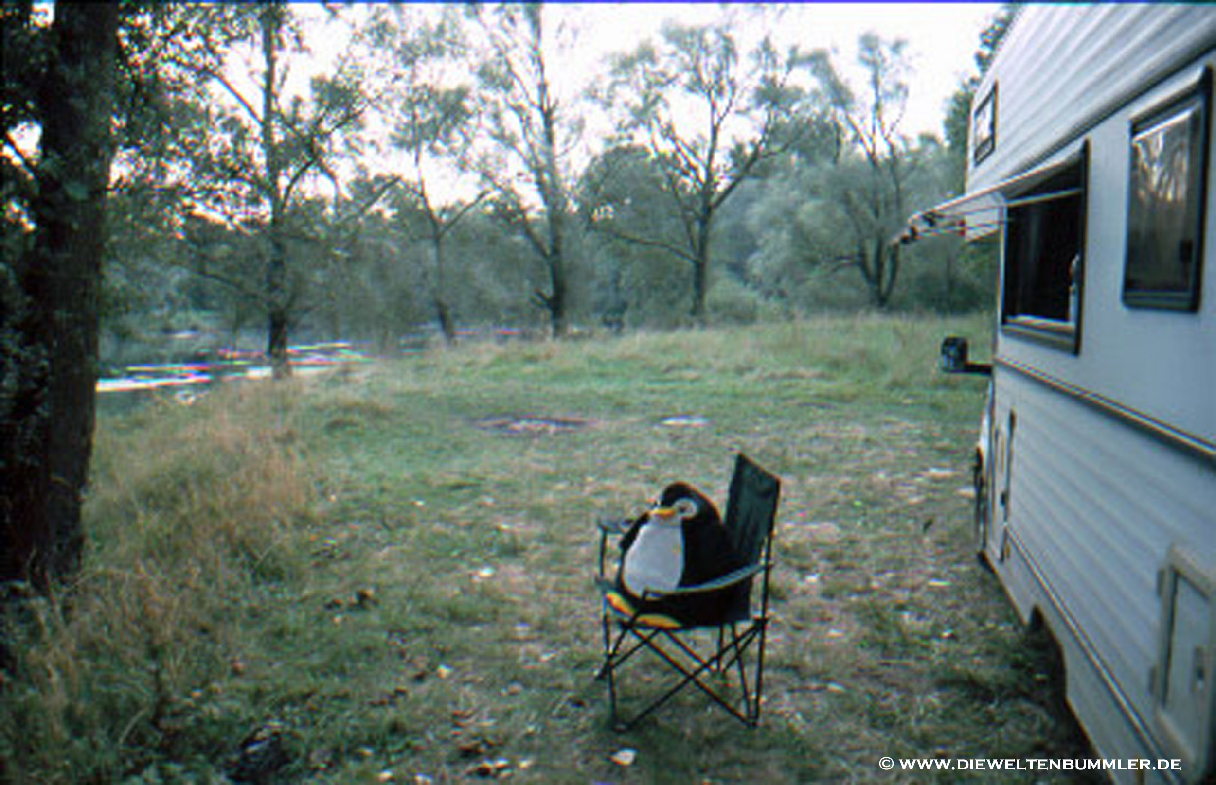 Irgendein Campingplatz in der Anfangszeit