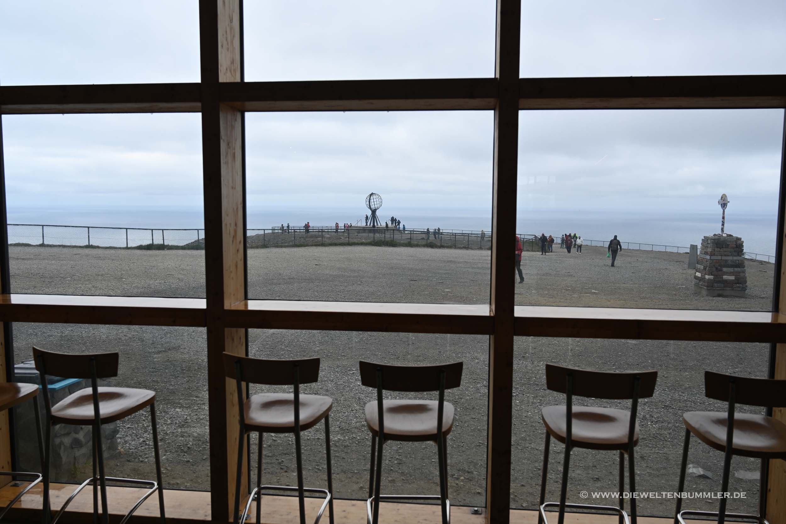 Blick aus der Nordkaphalle