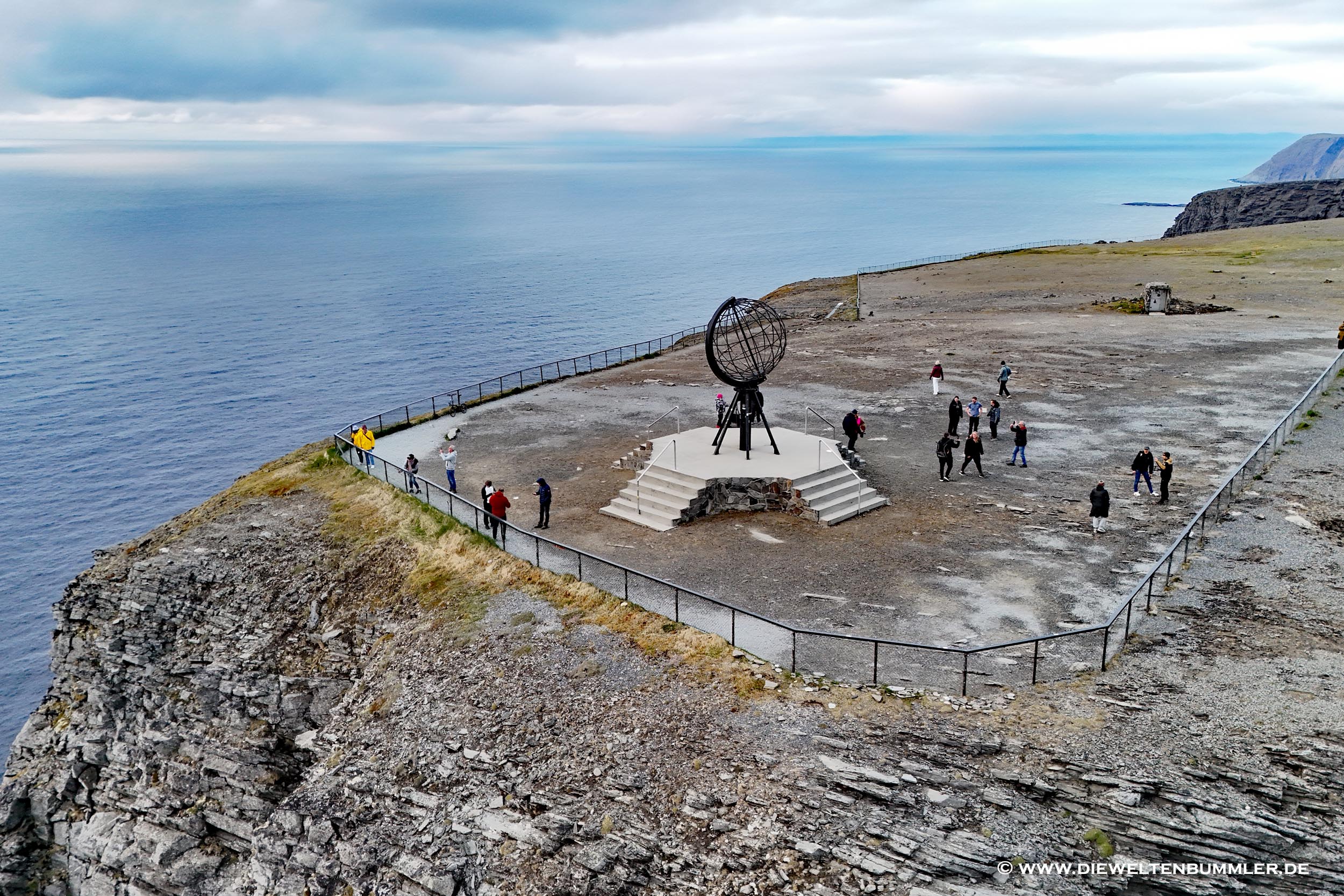 Globus am Nordkap
