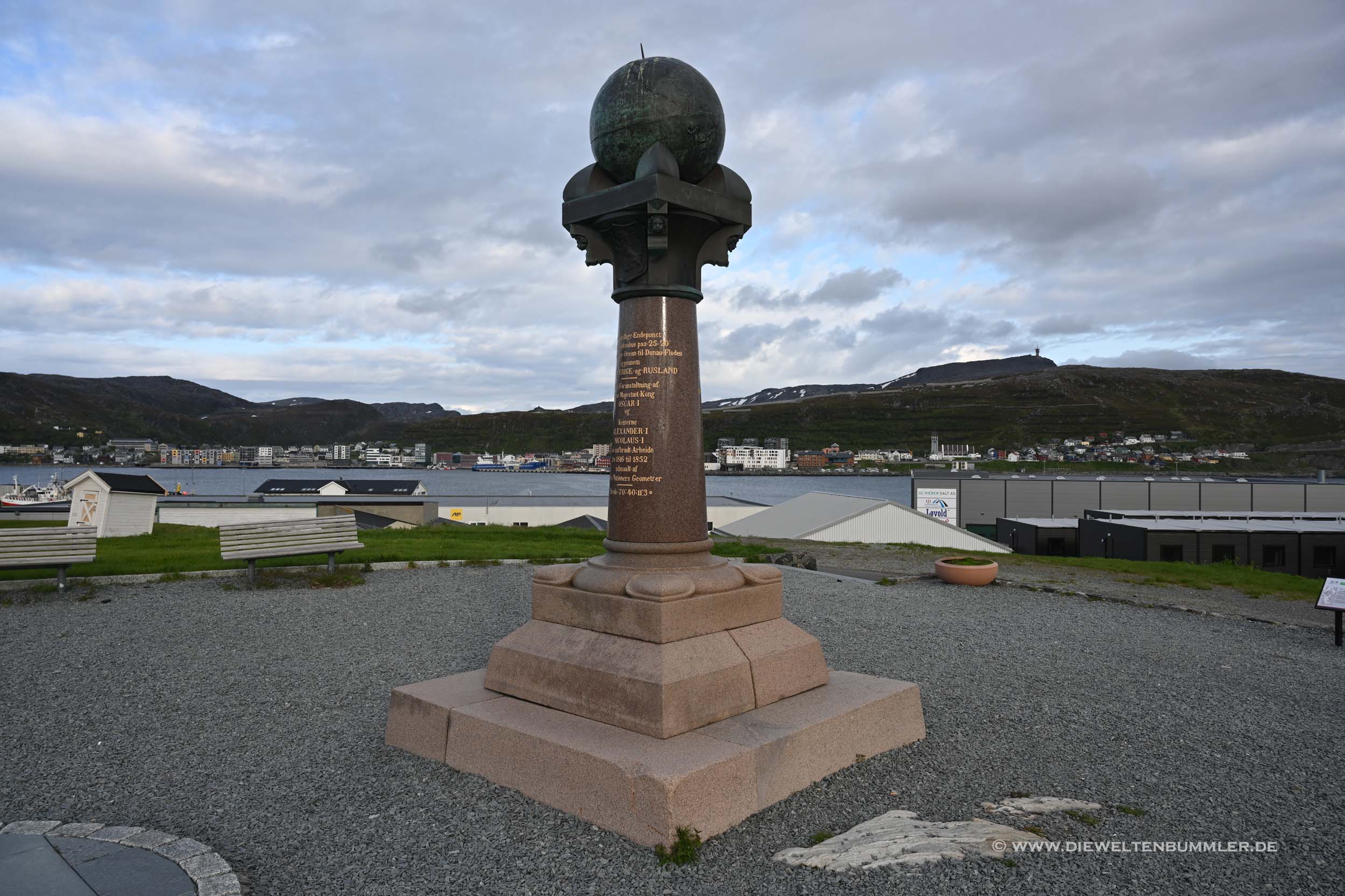 Struve-Denkmal in Hammerfest