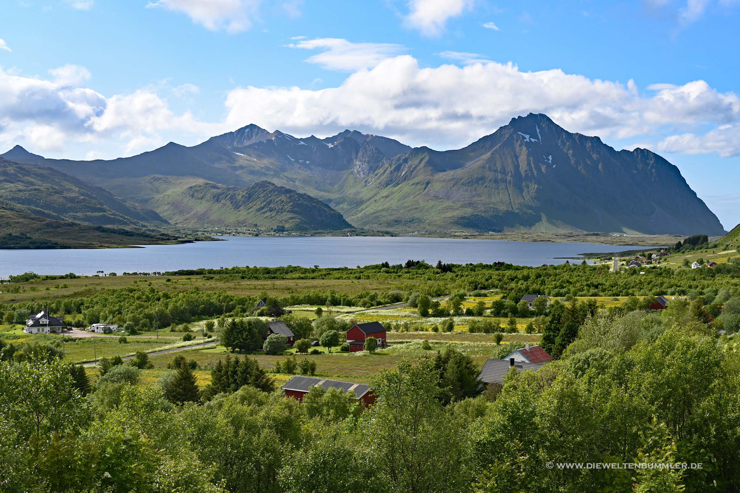 Ausblick über die Lofoten