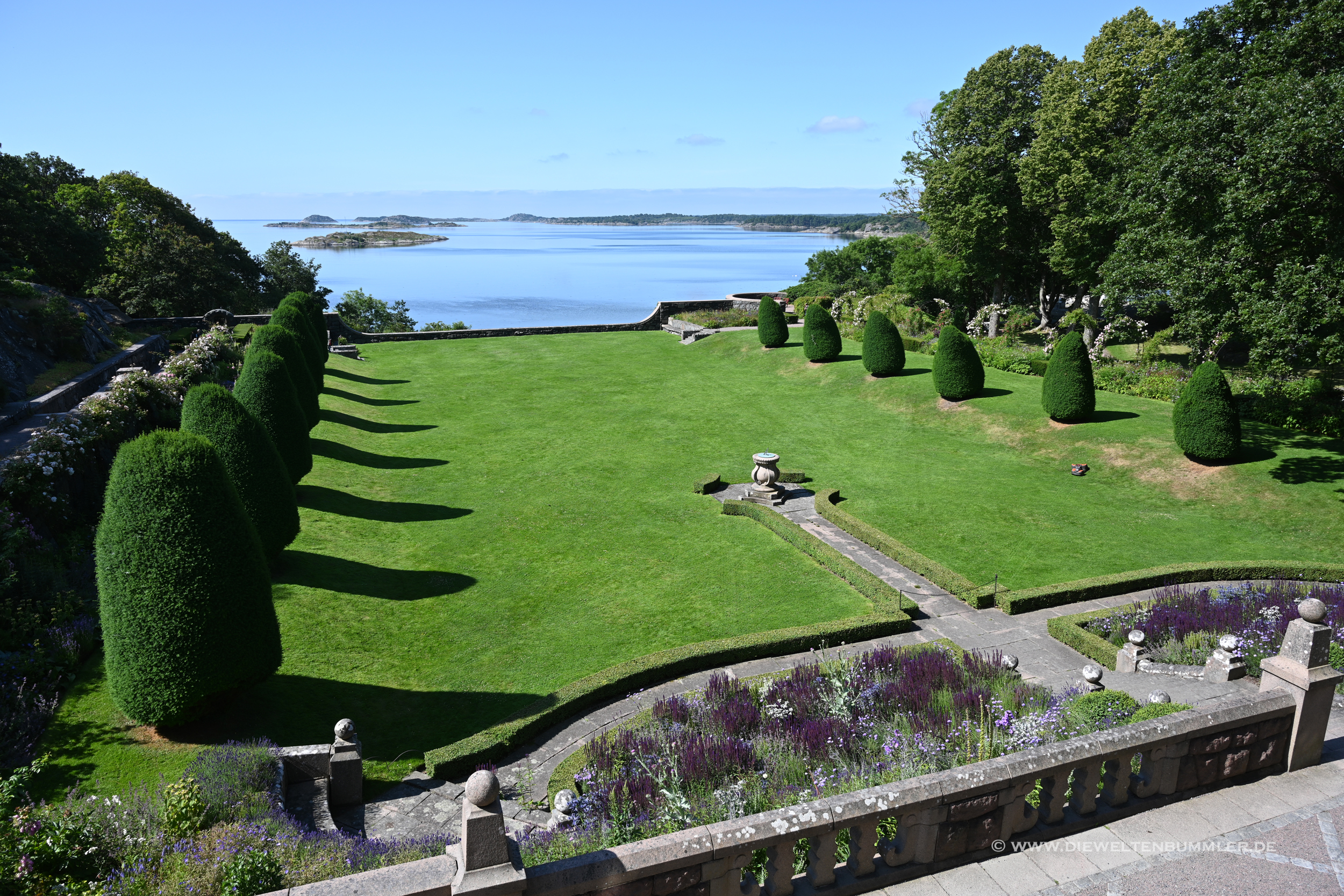 Der Garten von Schloss Tjolöholm