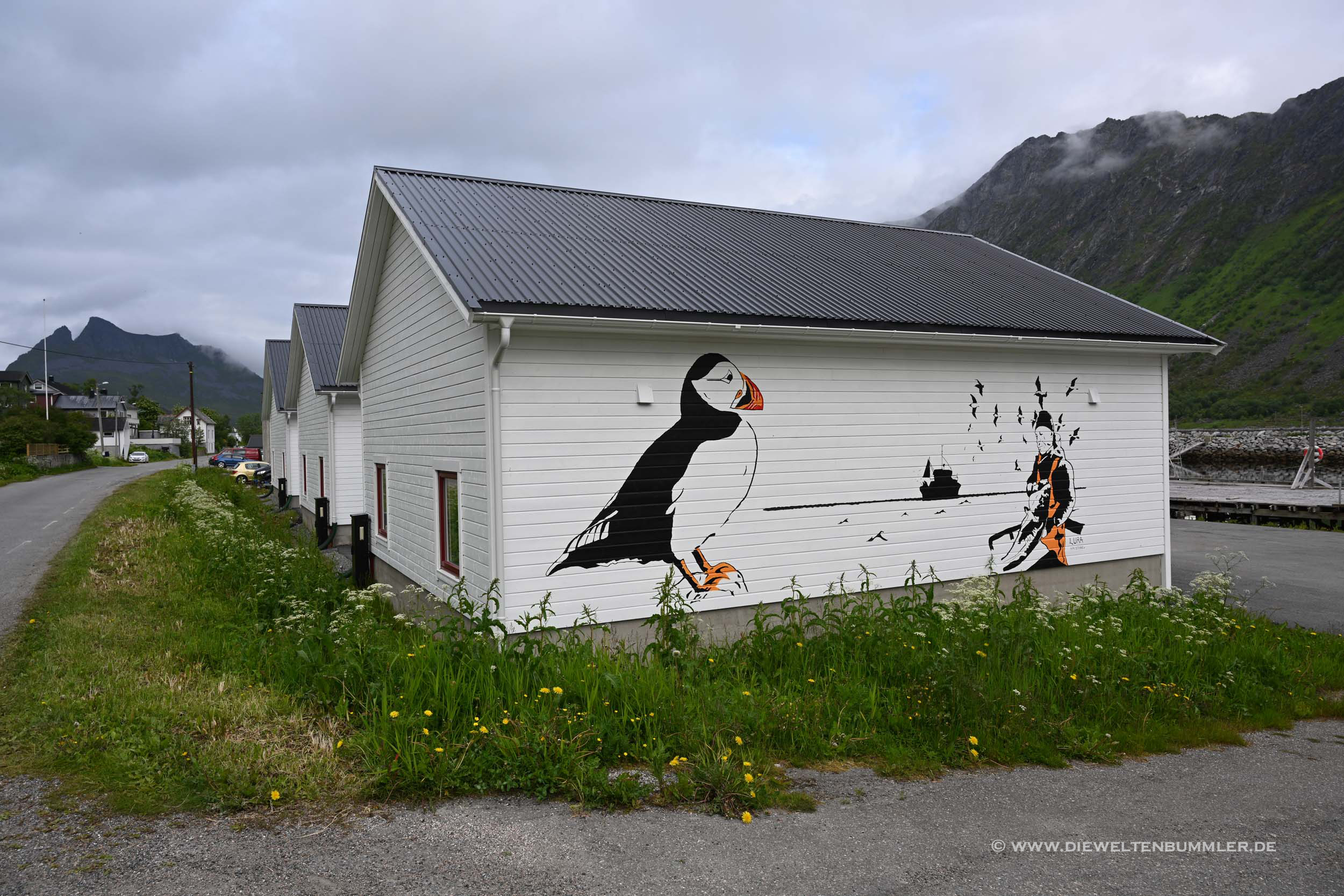 Puffin-Wandgemälde