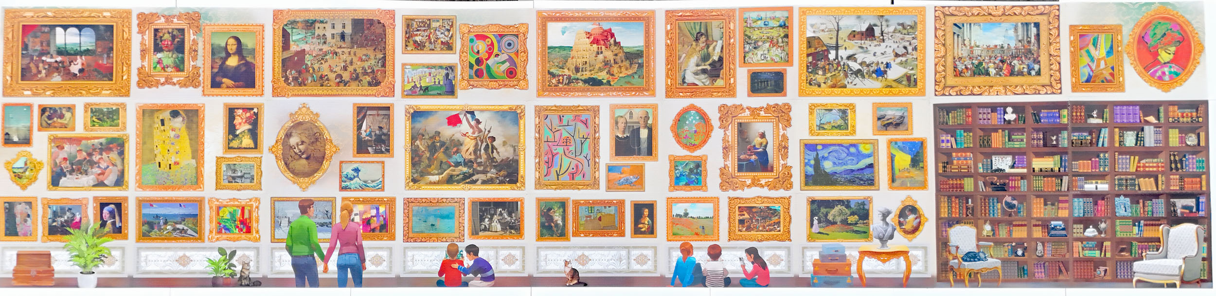 Puzzle mit 54.000 Teilen