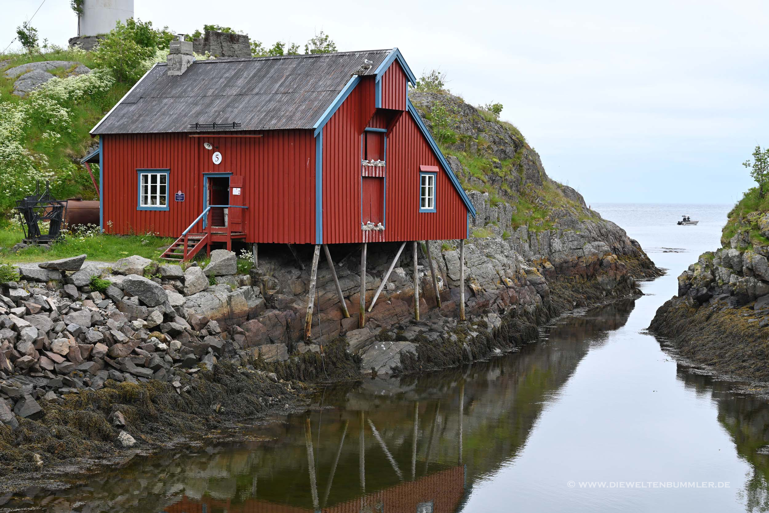 Rotes Haus in Å
