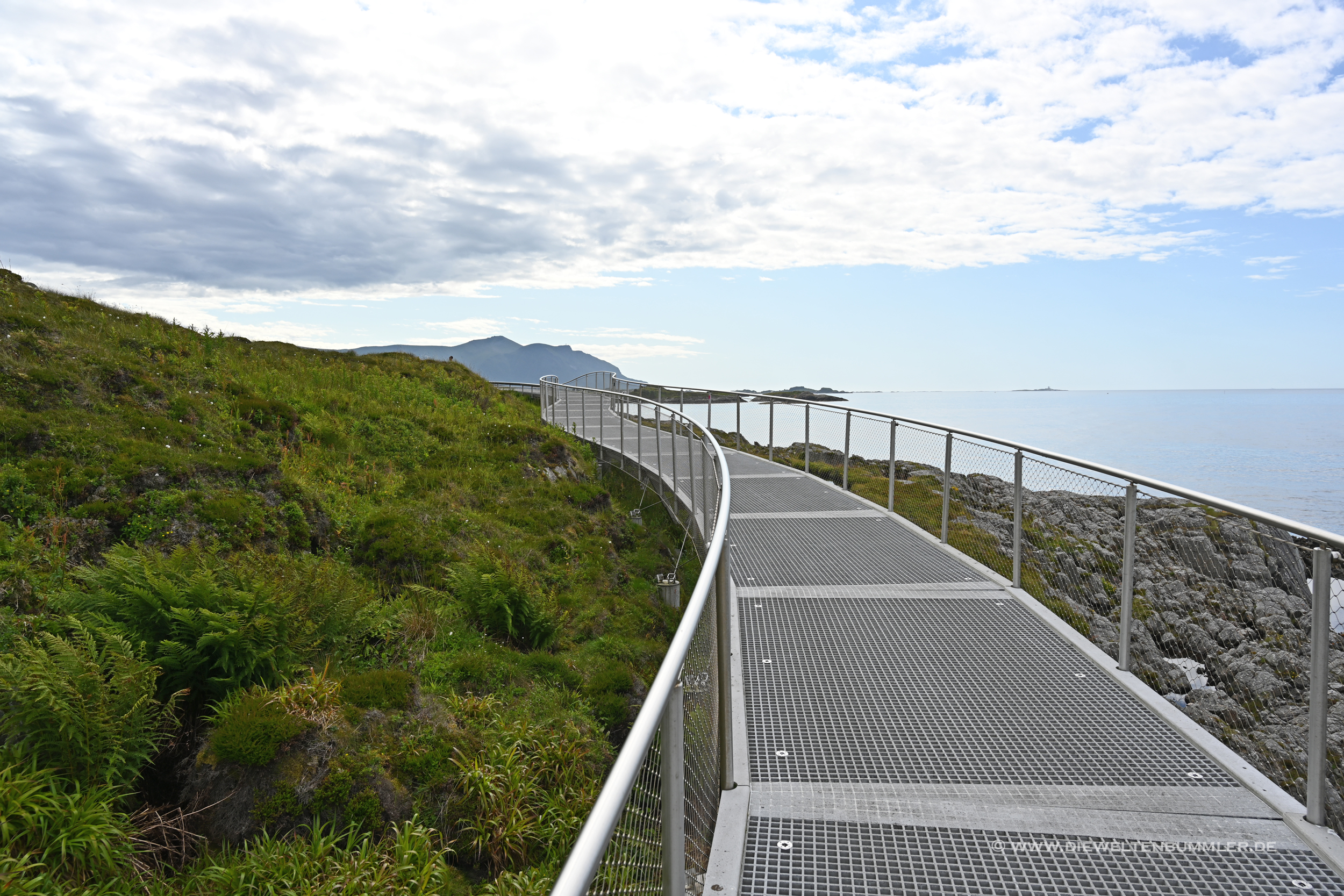 Spazierweg an der Atlantikstraße