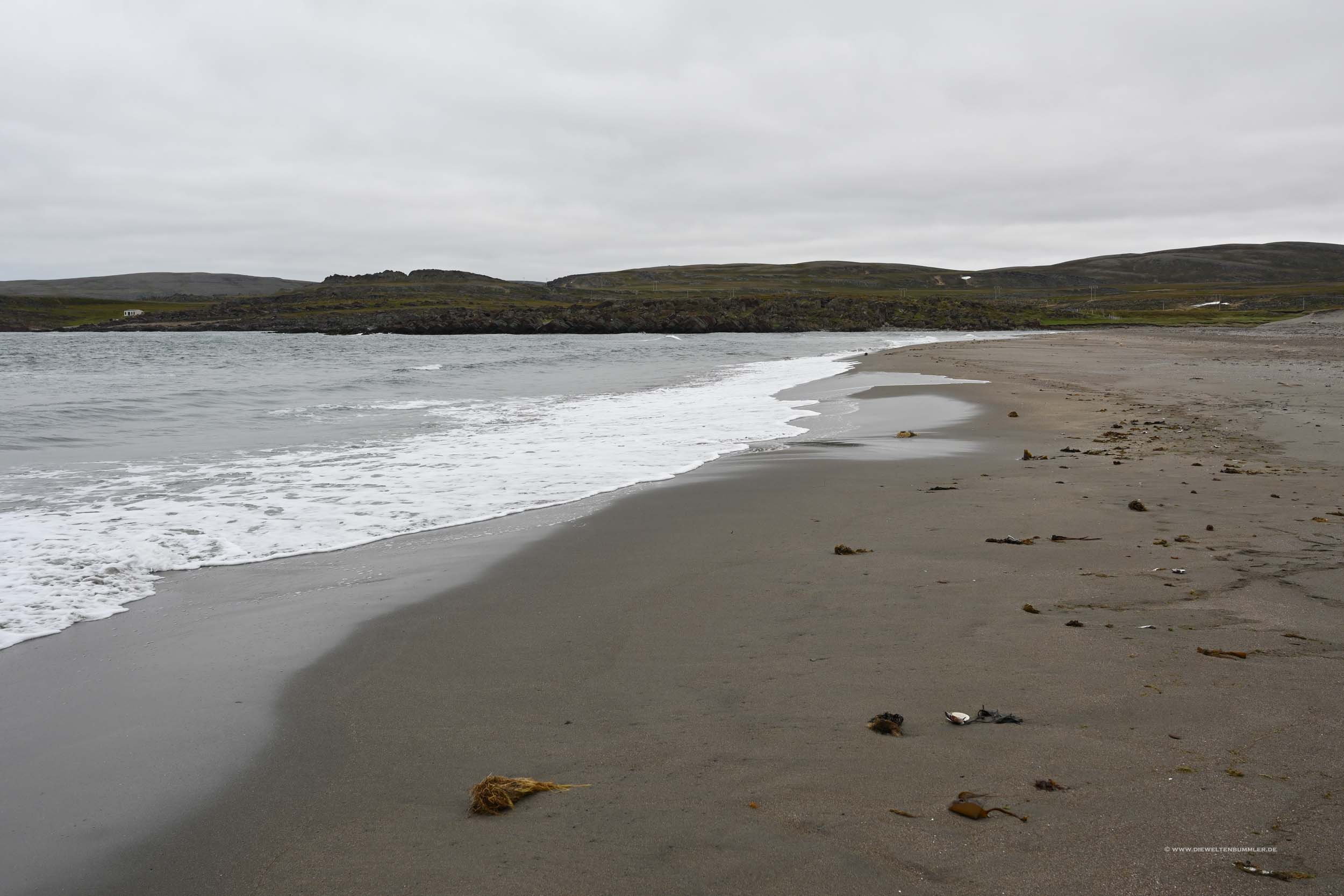 Strand an der Barentssee