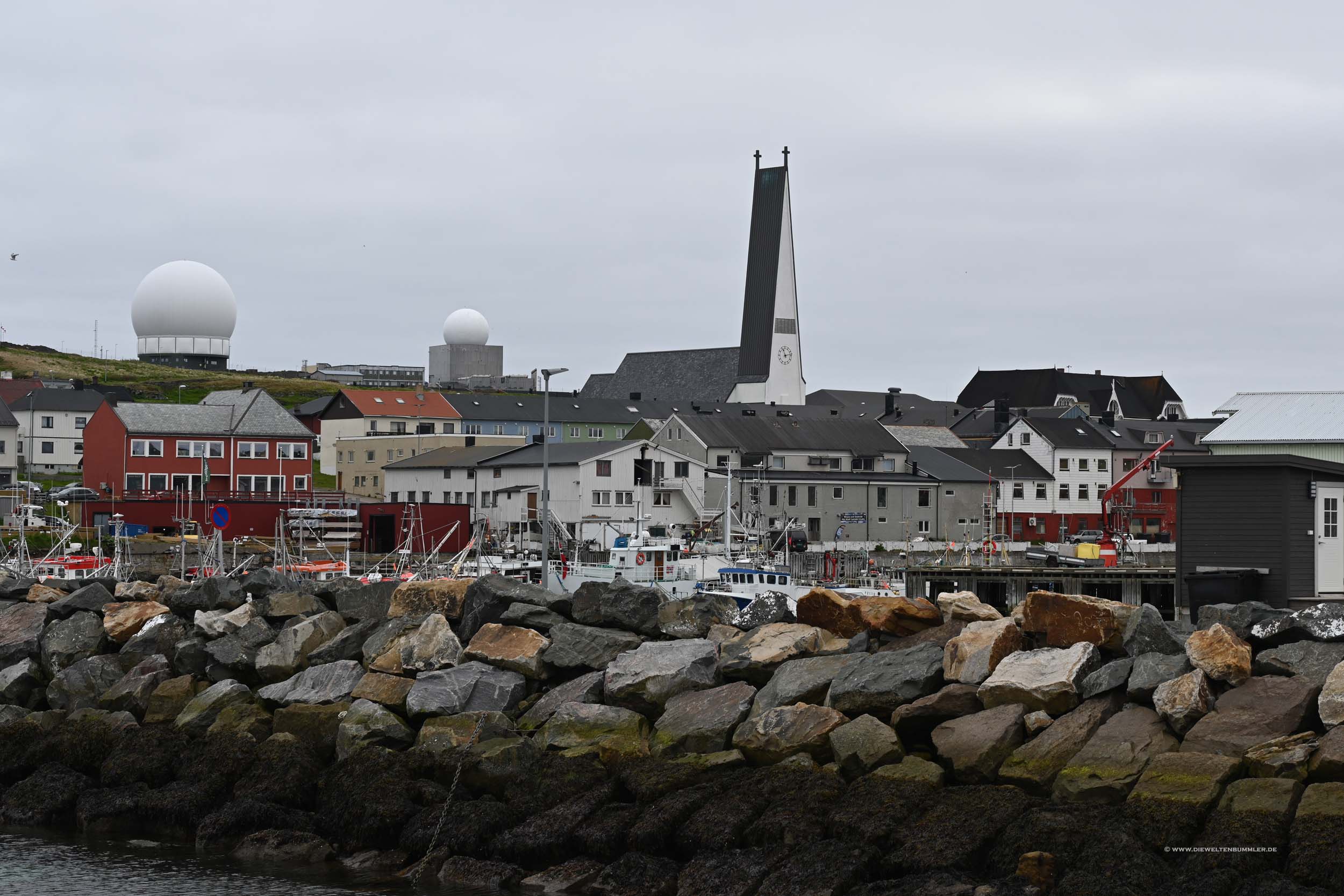 Zentrum von Vardø