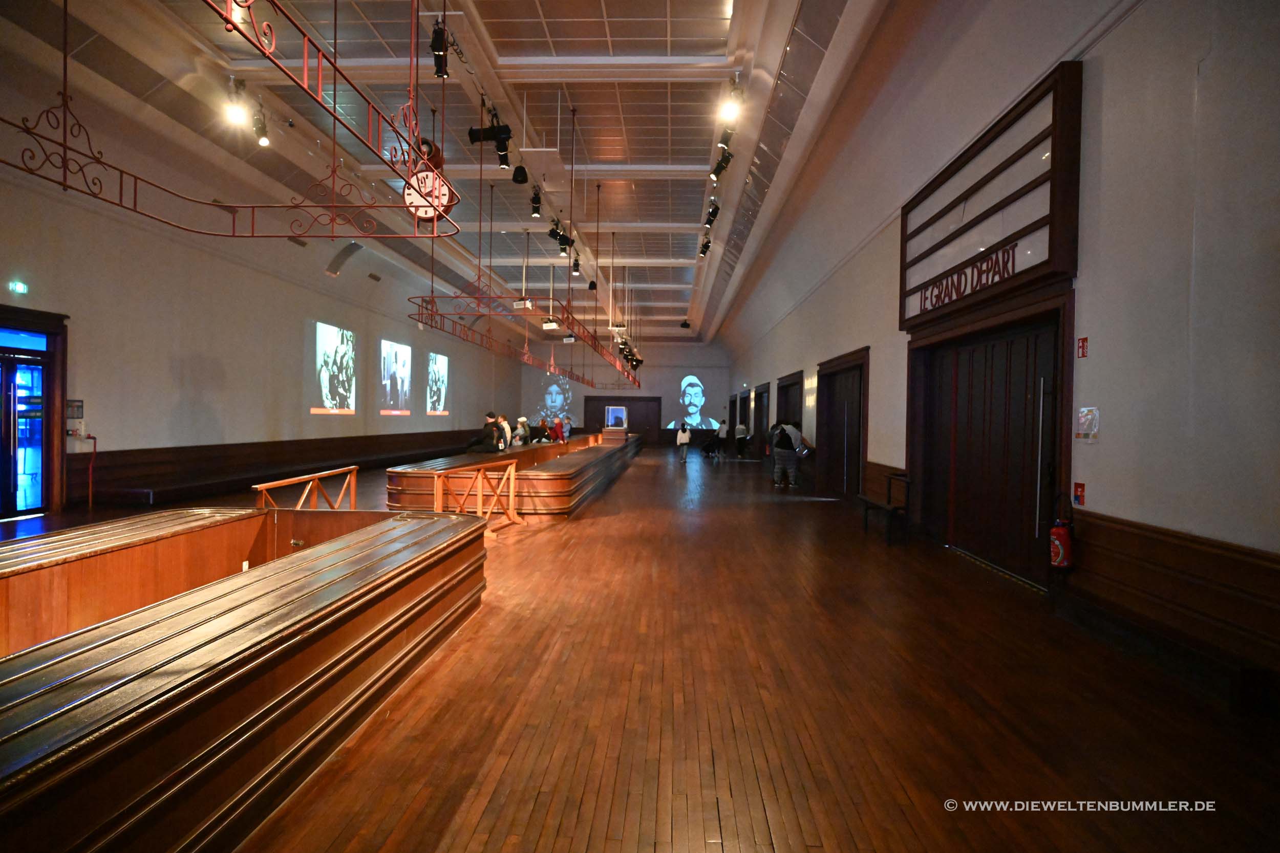 Abfertigungshalle für die Titanic-Passagiere