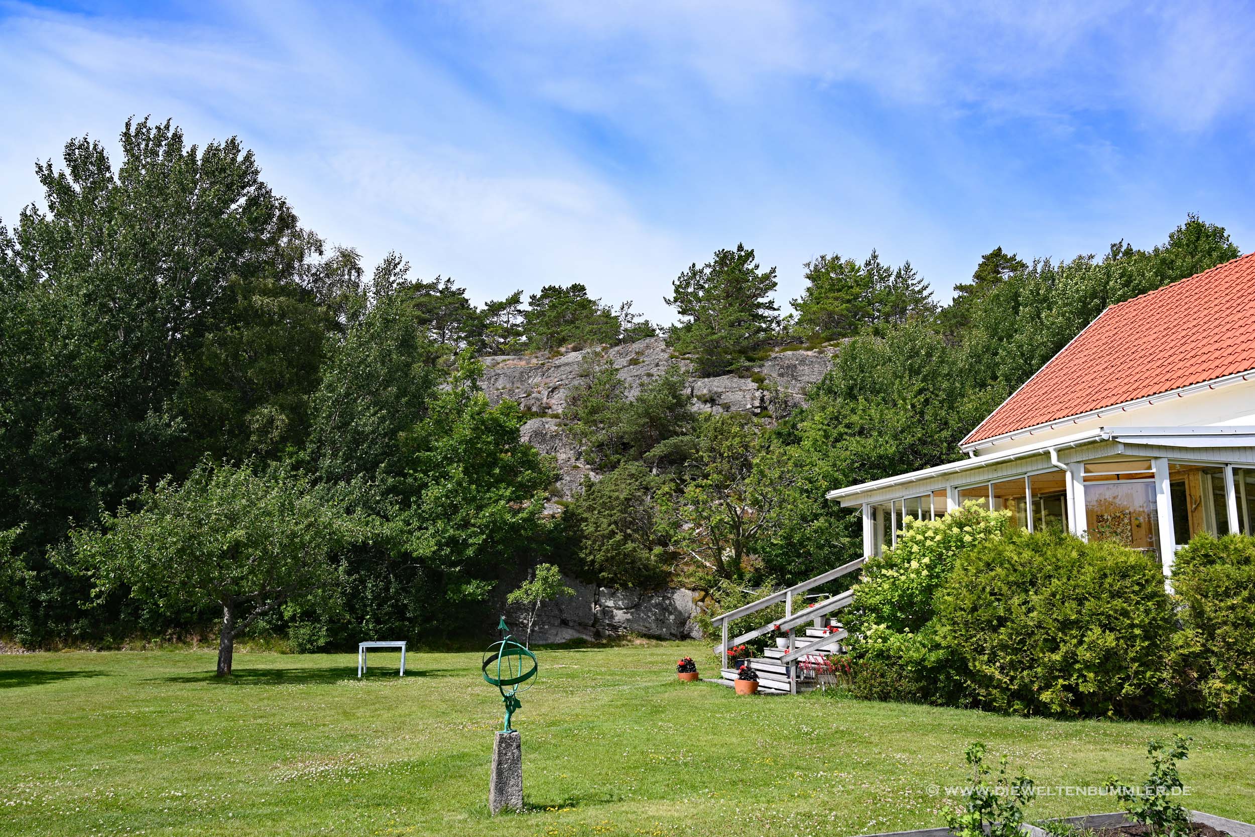 Das westlichste Wohnhaus auf dem schwedischen Festland