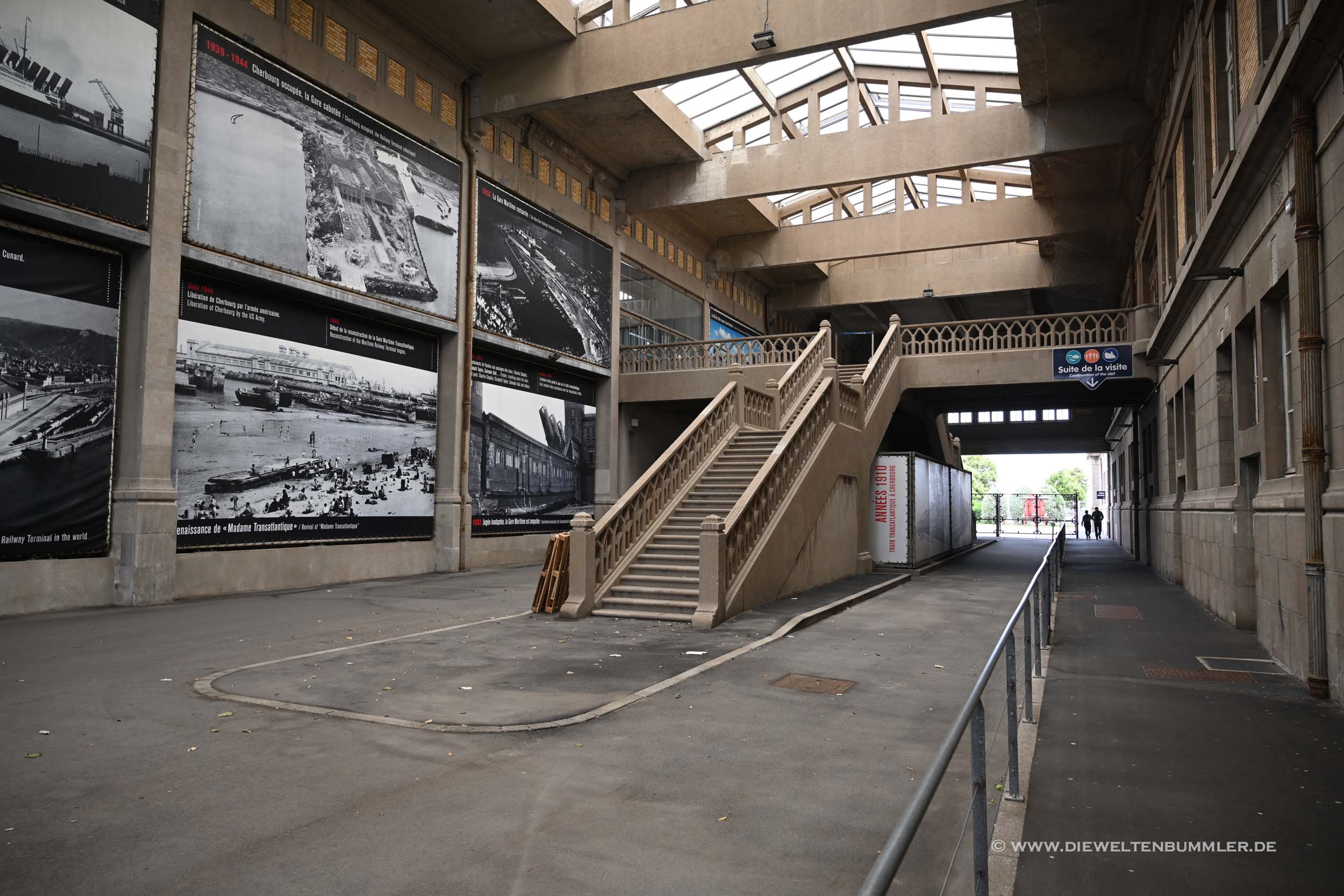 Hier gingen die Passagiere der Titanic an Bord