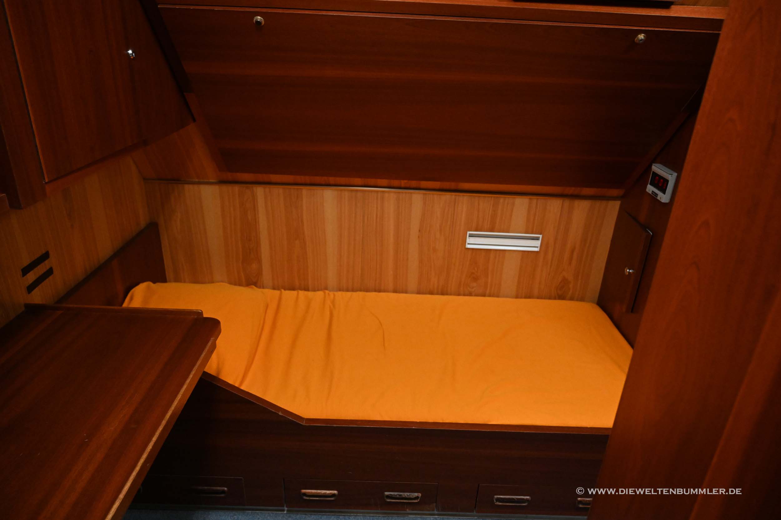 Kapitänskajüte im U-Boot