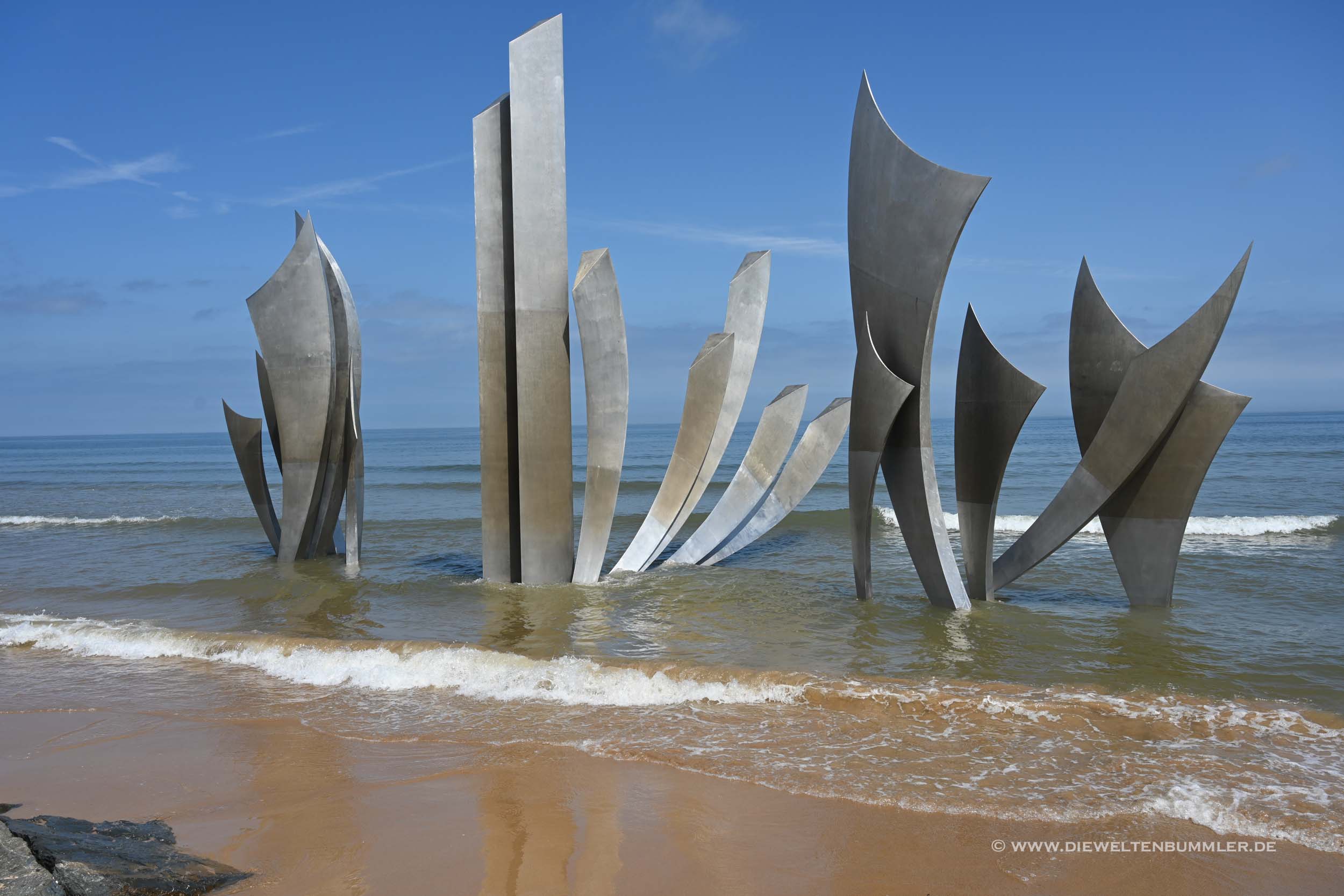 Kunst als Erinnerung am Strand