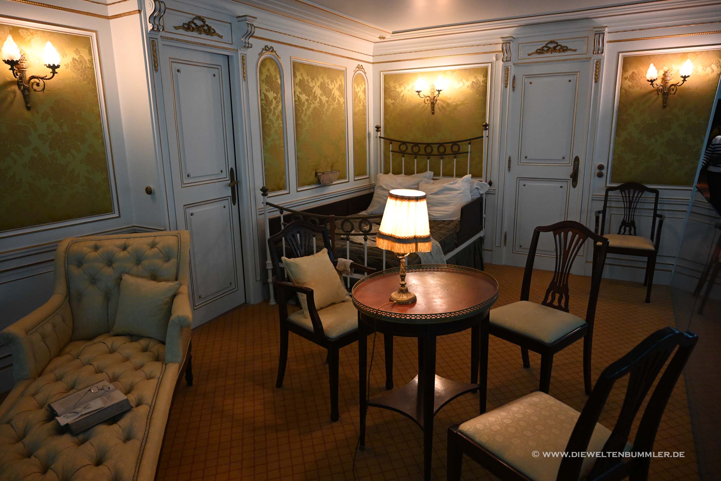 So sah es auf der Titanic aus