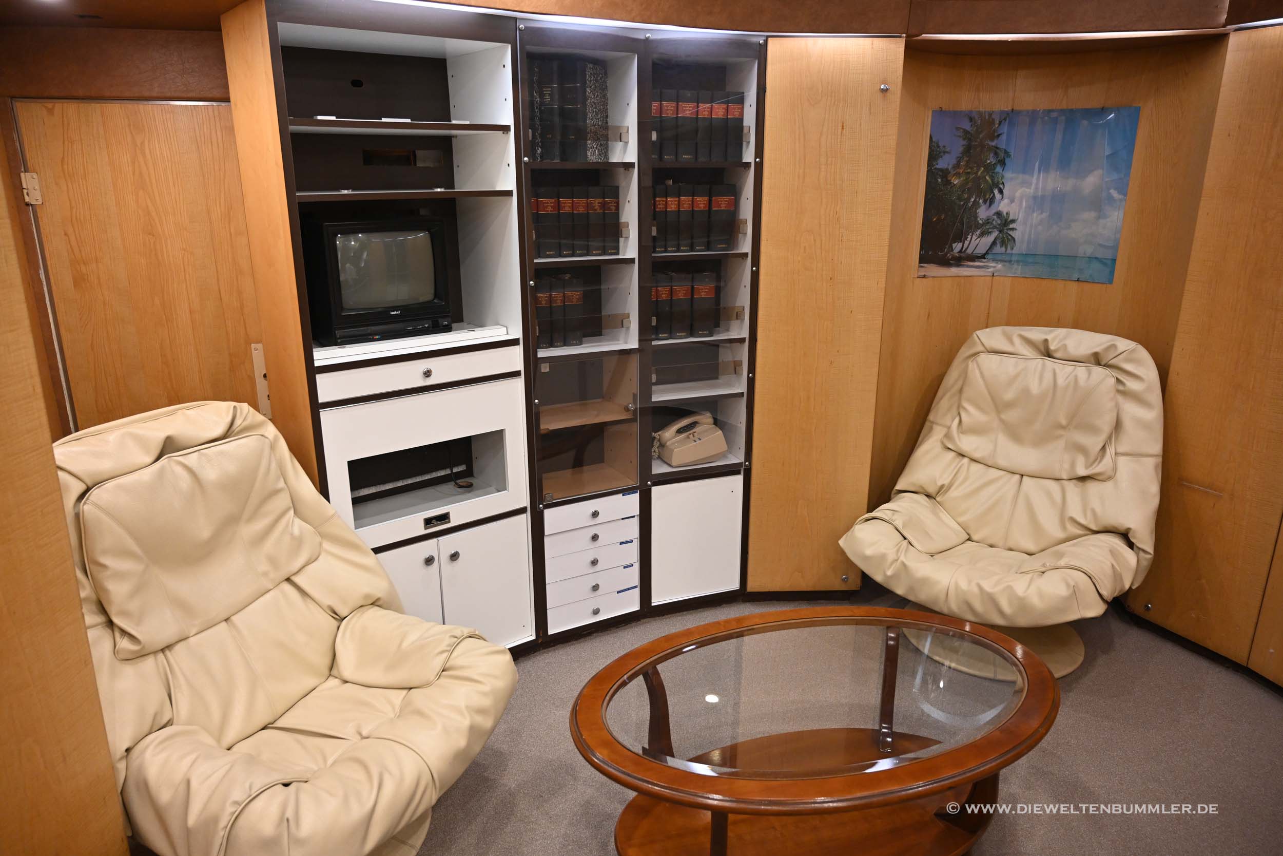 So sieht es auch im U-Boot aus