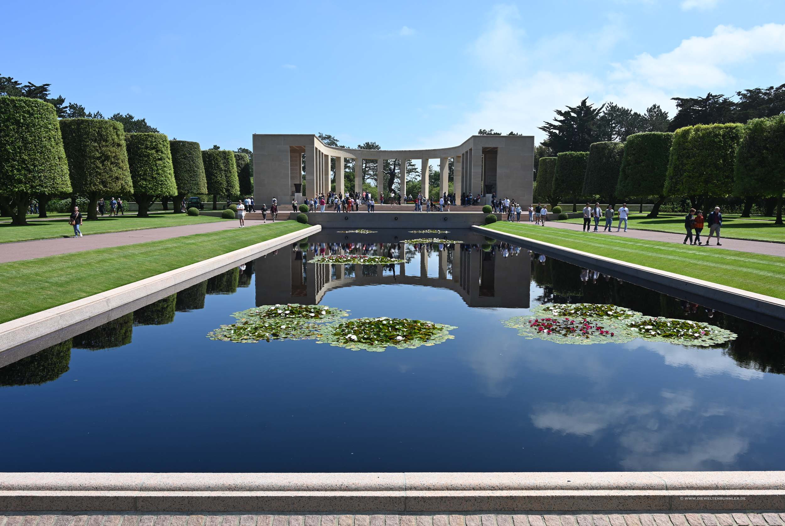 Soldatenfriedhof in der Normandie