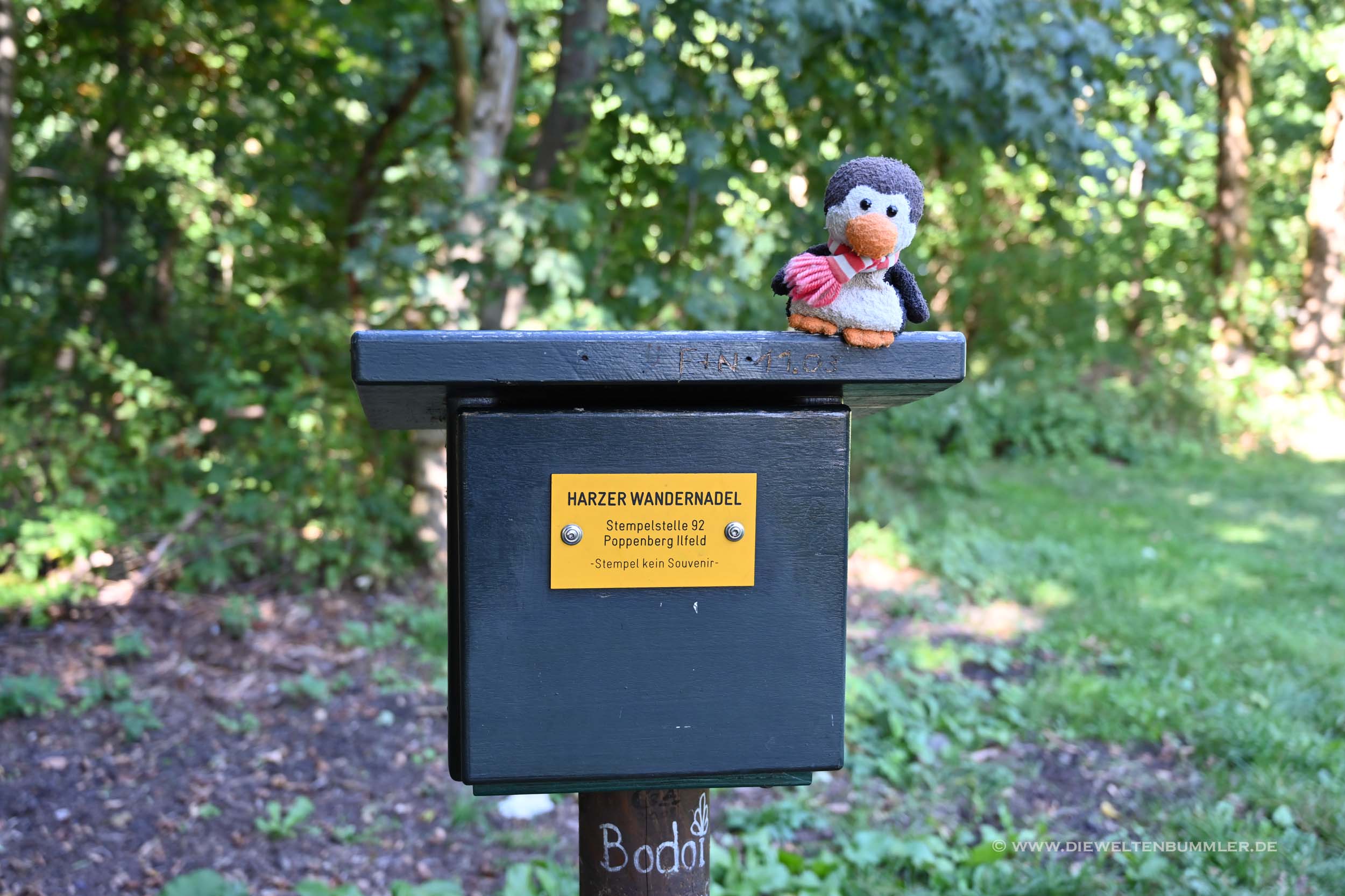 Stempelstelle der Harzer Wandernadel Stempelstelle der Harzer Wandernadel