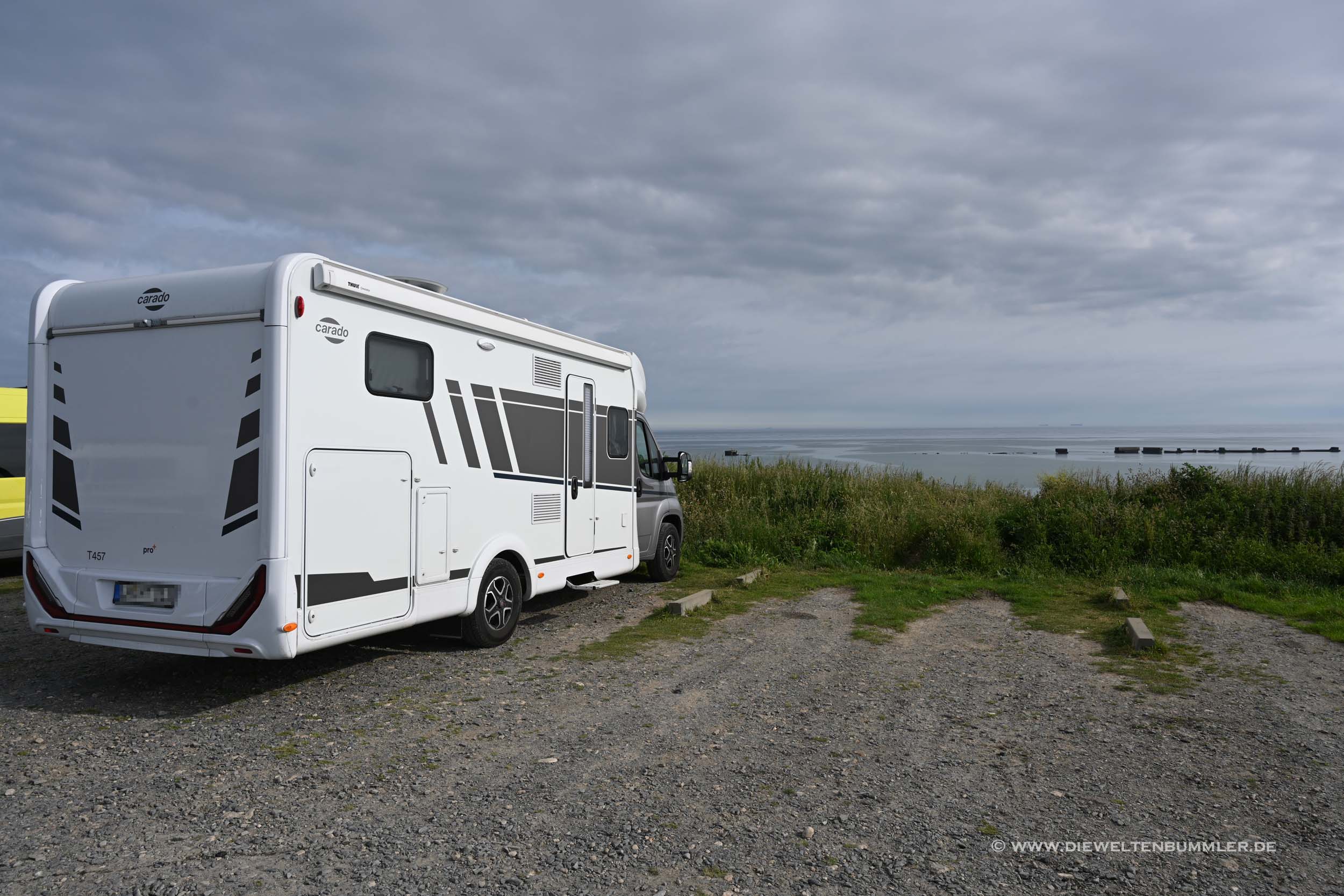 Übernachtung mit dem Womo in Arromanches