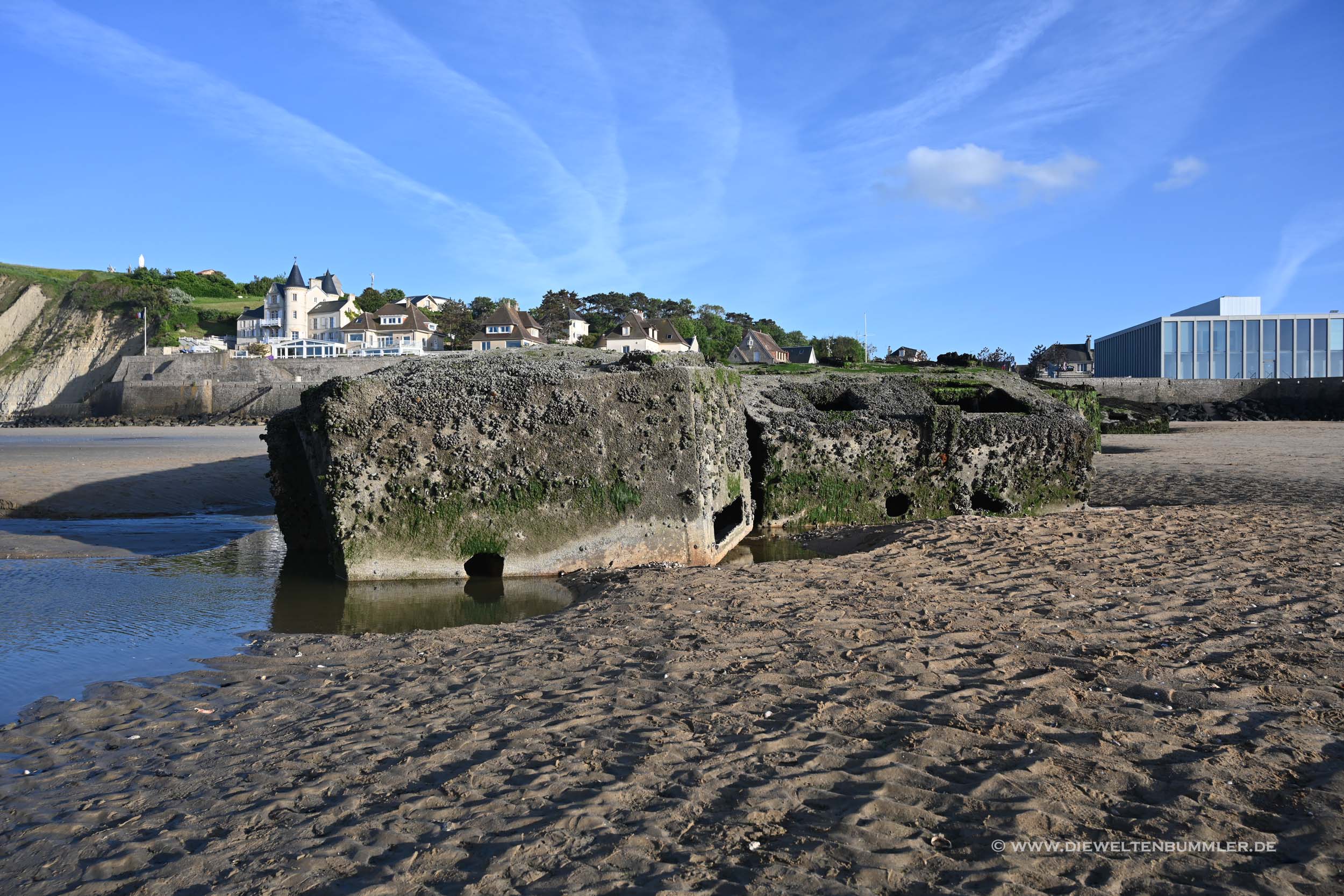 Überrest des Mulberry Hafens
