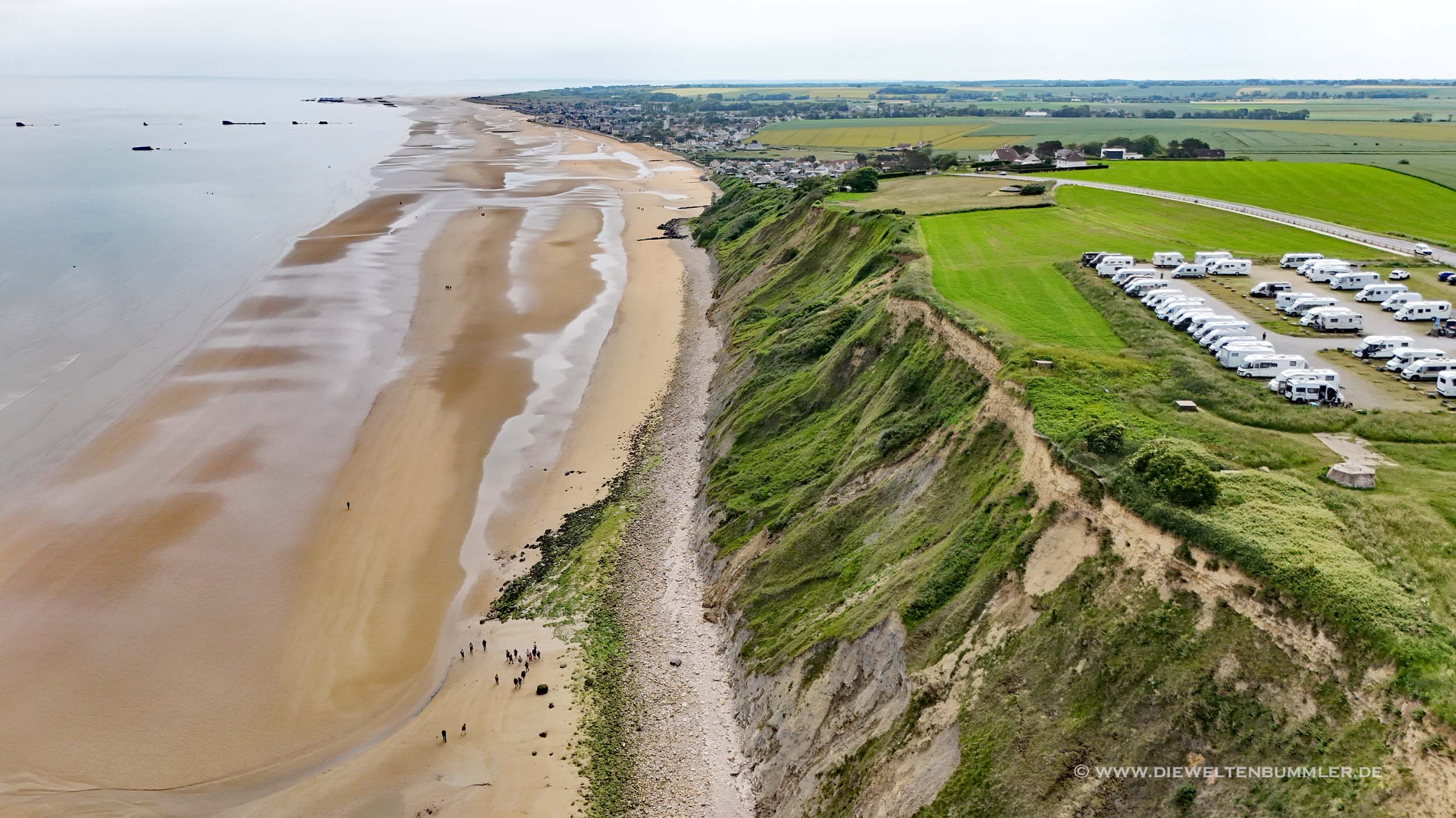 Wohnmobilstellplatz Arromanches-les-Bains