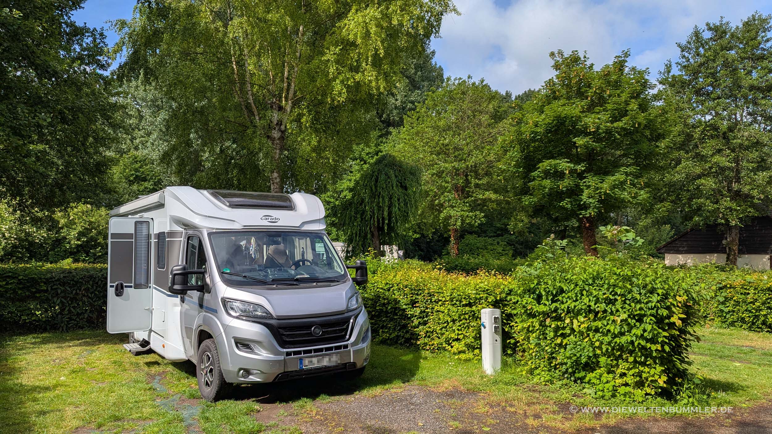 Wohnmobilstellplatz an der Somme