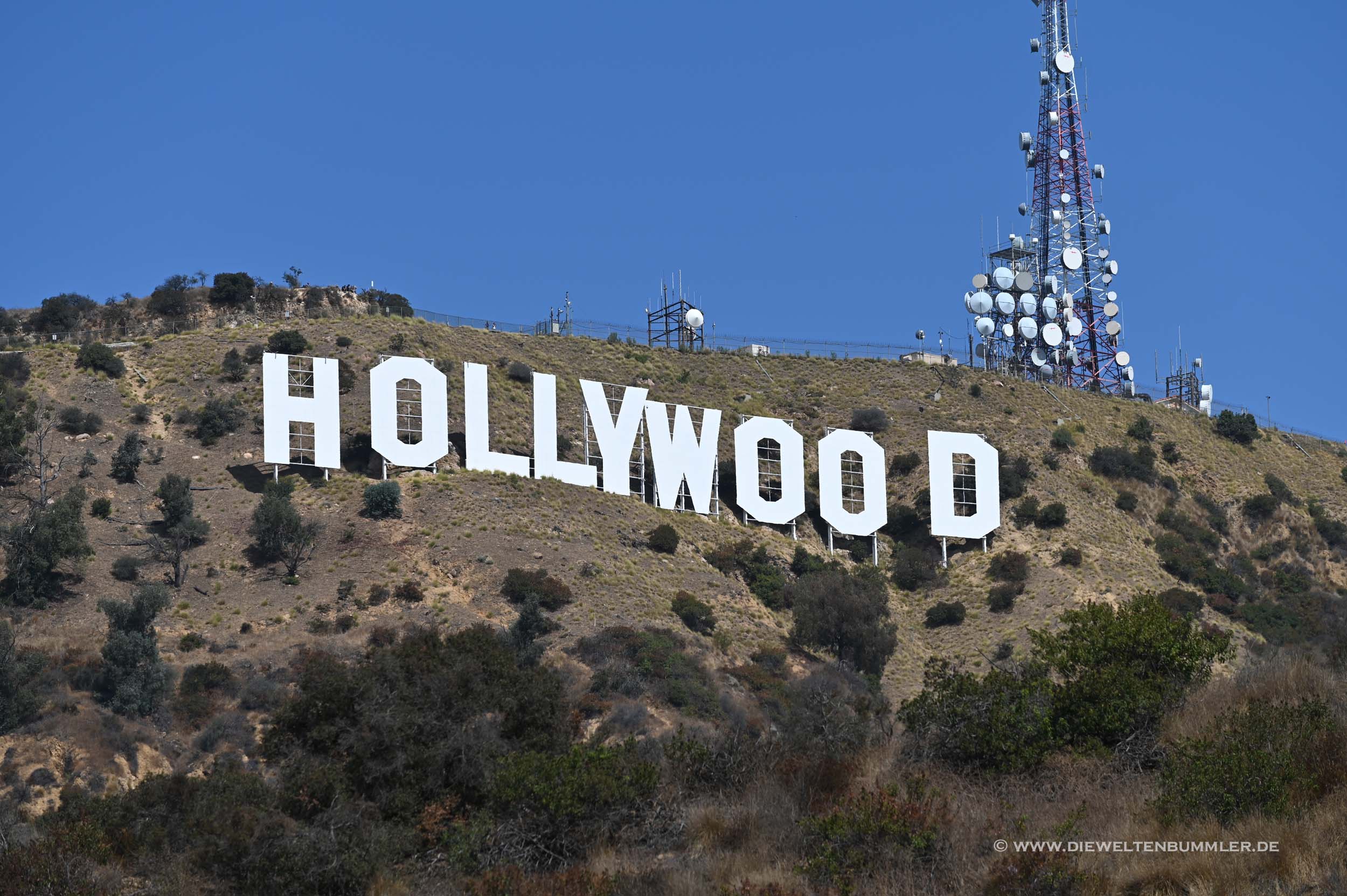 Das berühmte Hollywood Sign