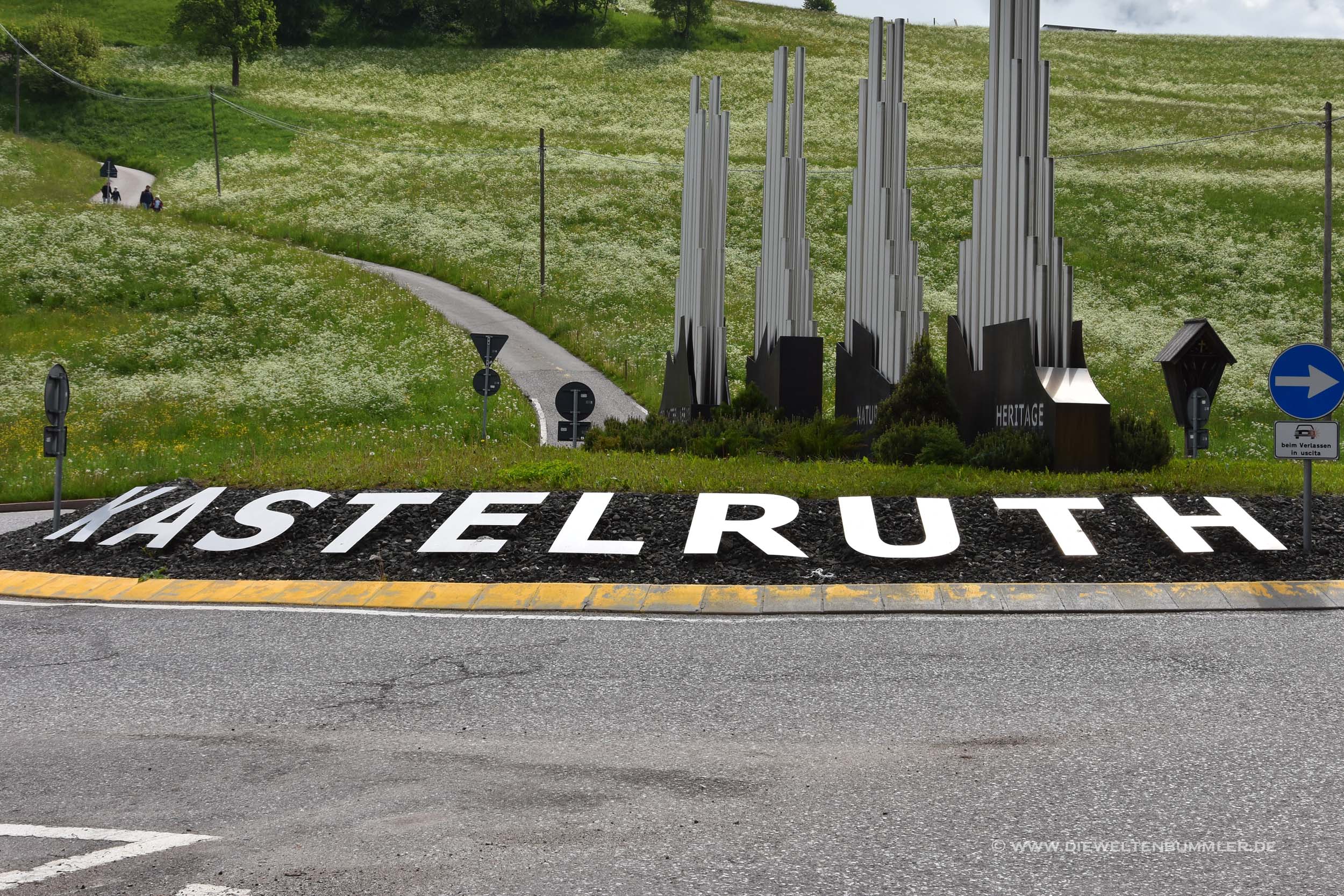 Kastelruth am Kreisverkehr