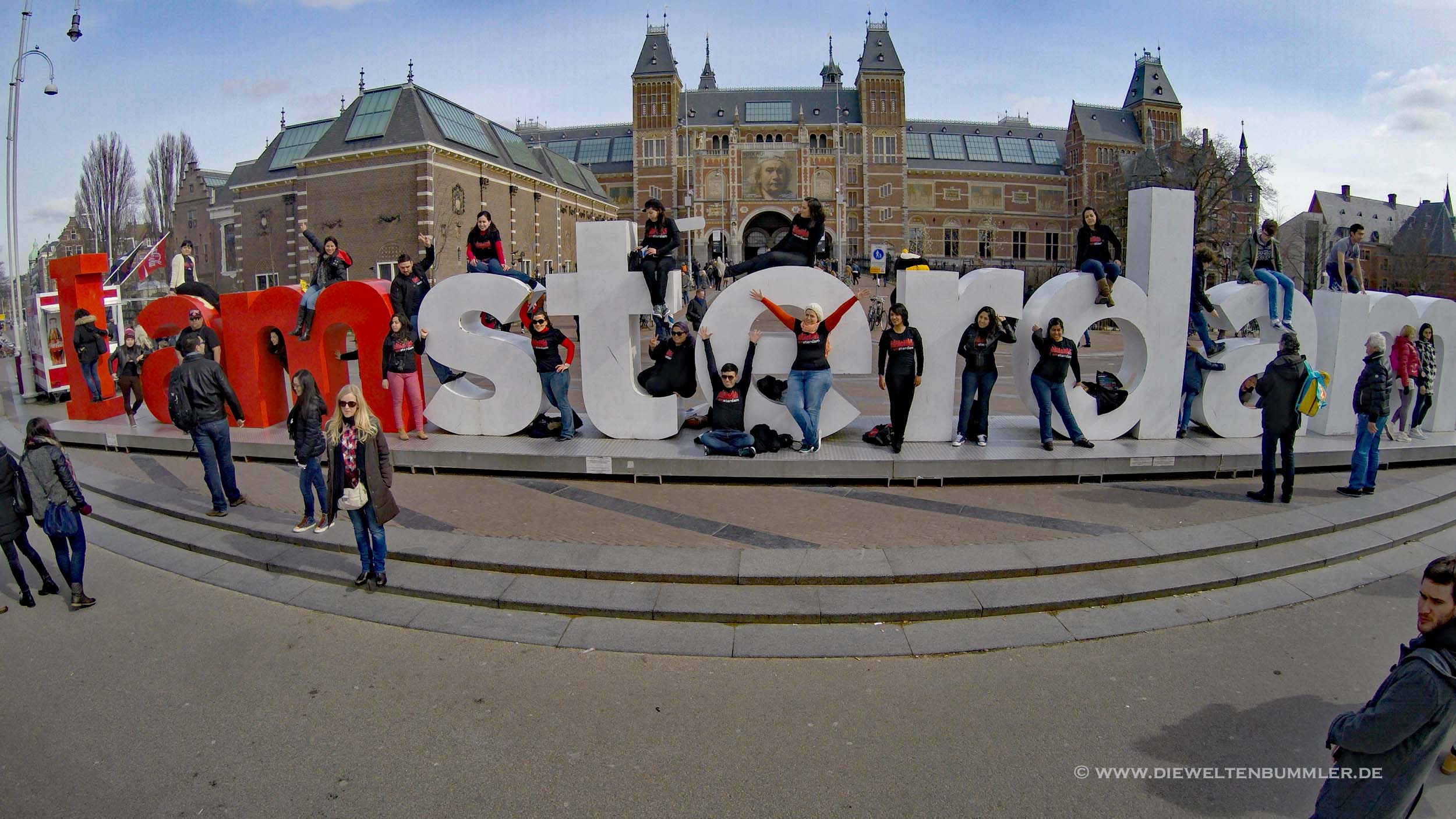 Schriftzug in Amsterdam