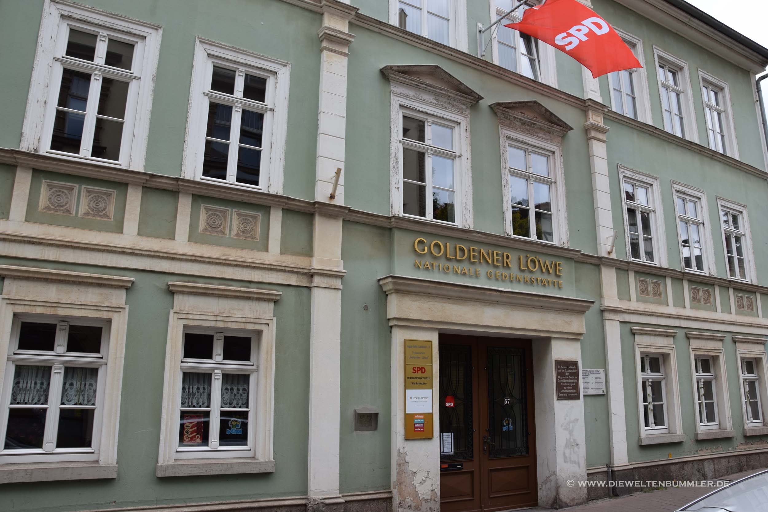 Goldener Löwe in Eisenach