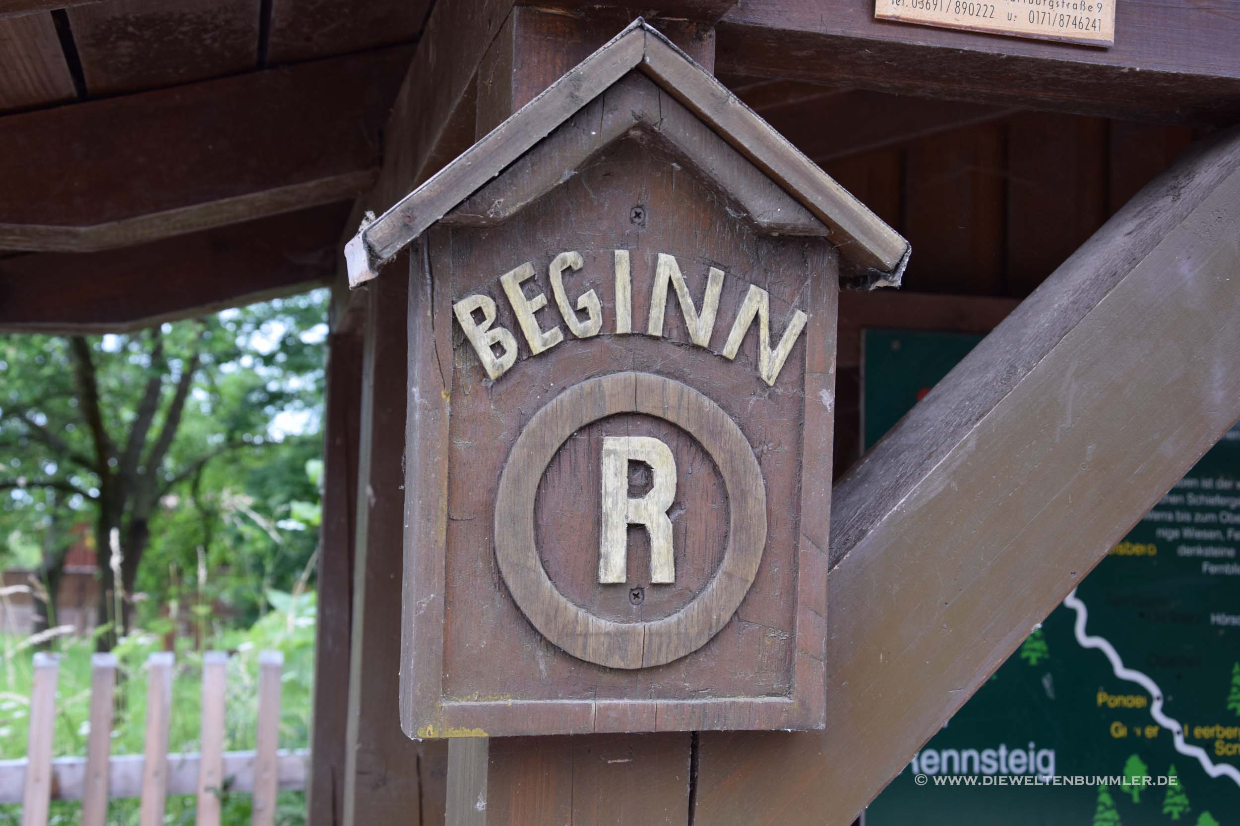 Hier beginnt der Rennsteig