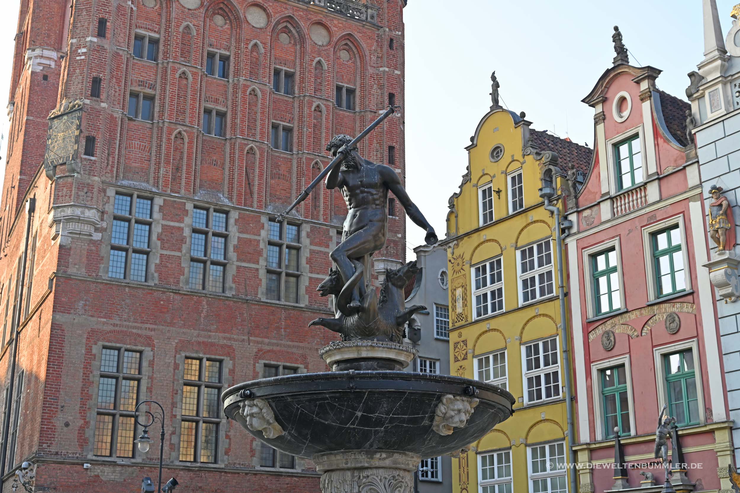 Neptunbrunnen in Danzig Neptunbrunnen in Danzig