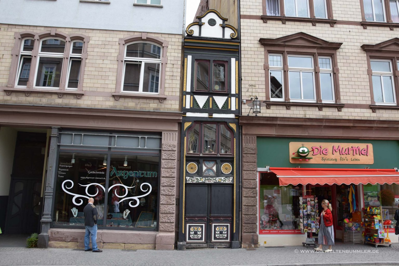 Schmales Haus in Eisenach