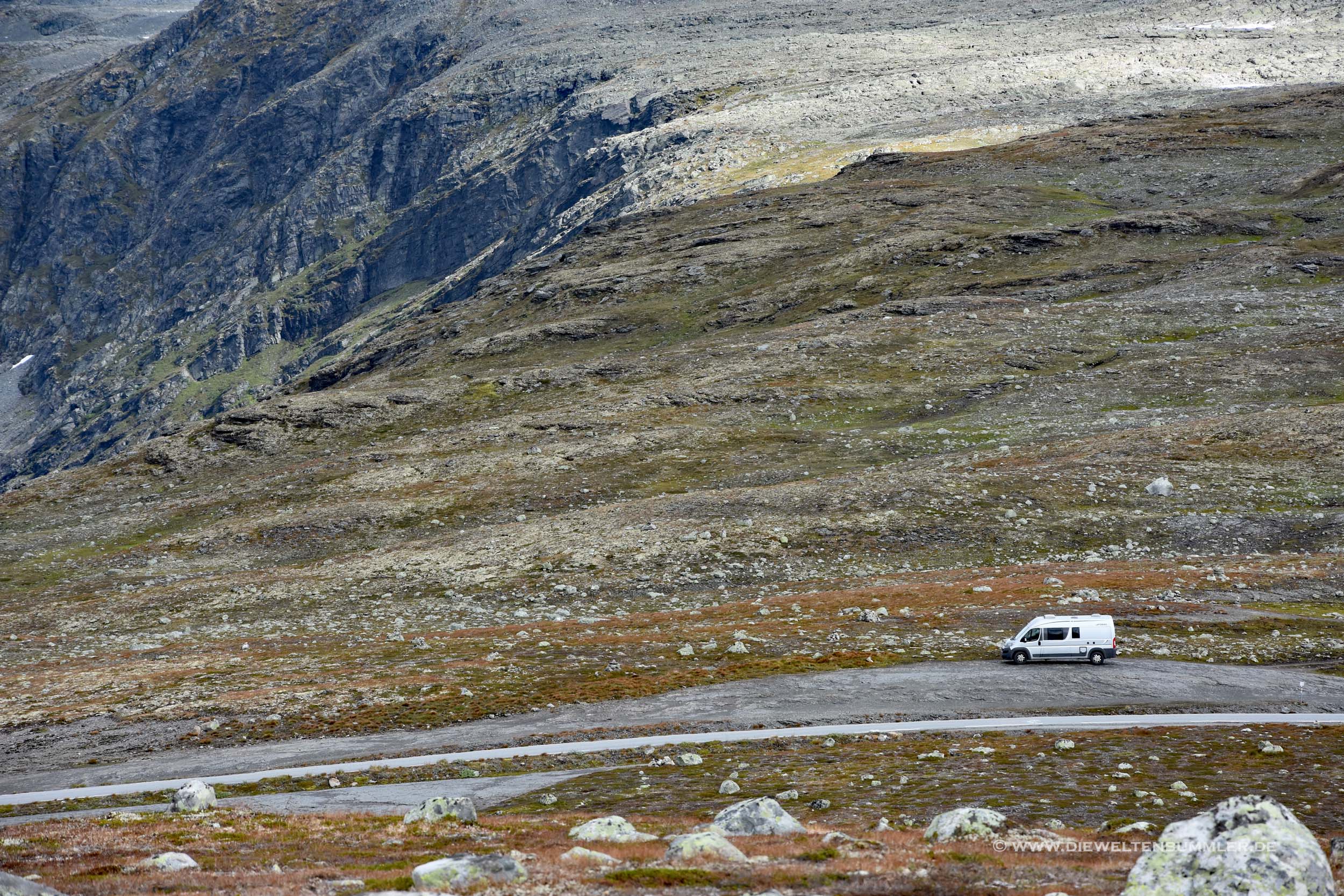 Wohnmobil im Aurlandsfjell Wohnmobil im Aurlandsfjell