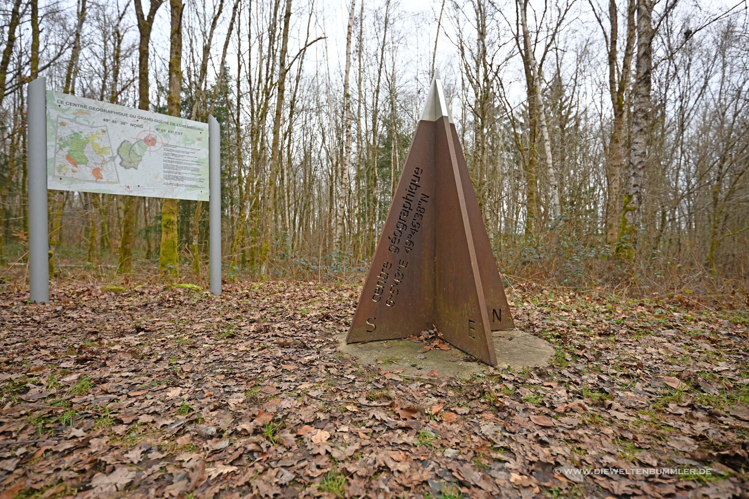 Geografischer Mittelpunkt von Luxemburg Geografischer Mittelpunkt von Luxemburg