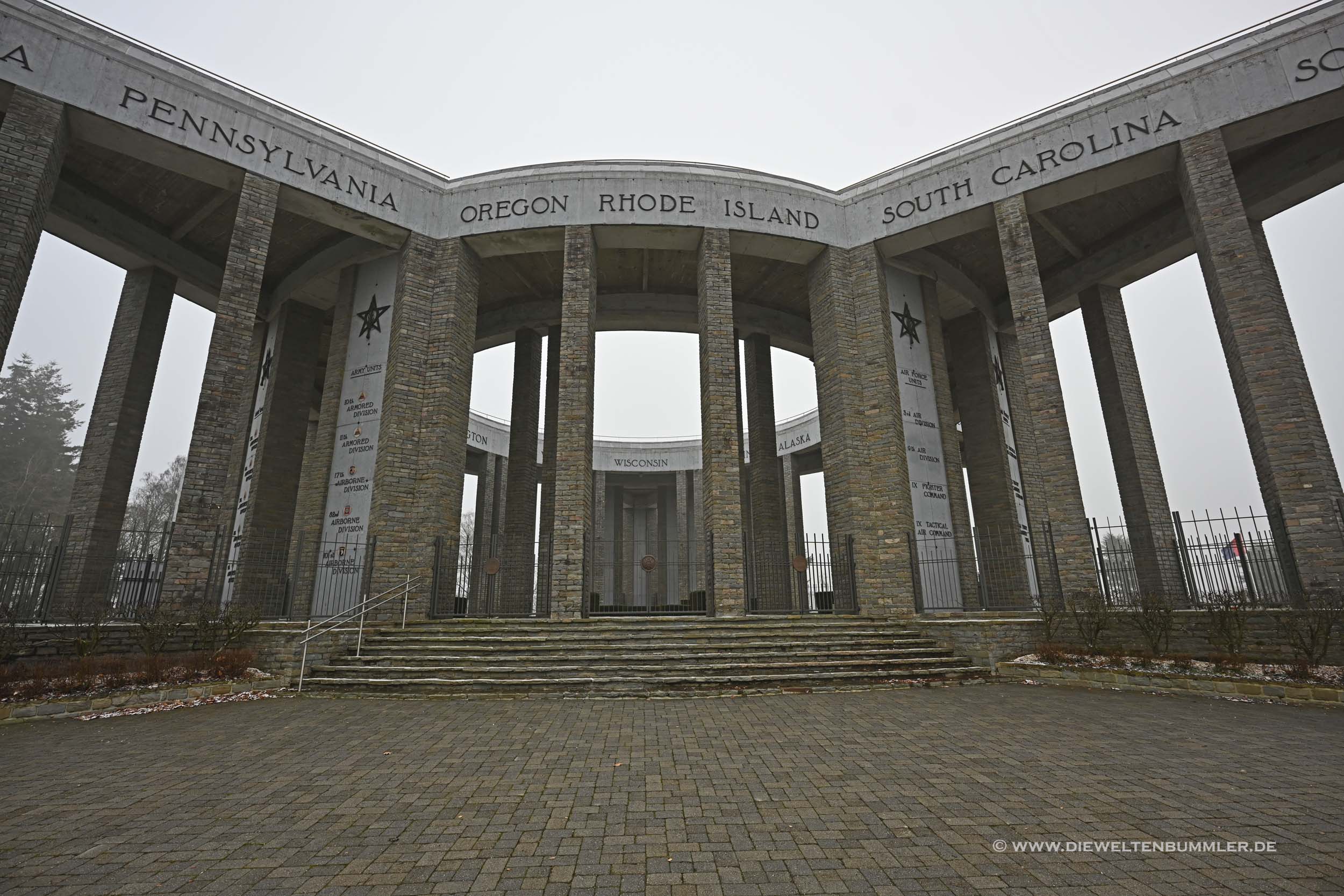 Memorial in Bastogne Memorial in Bastogne