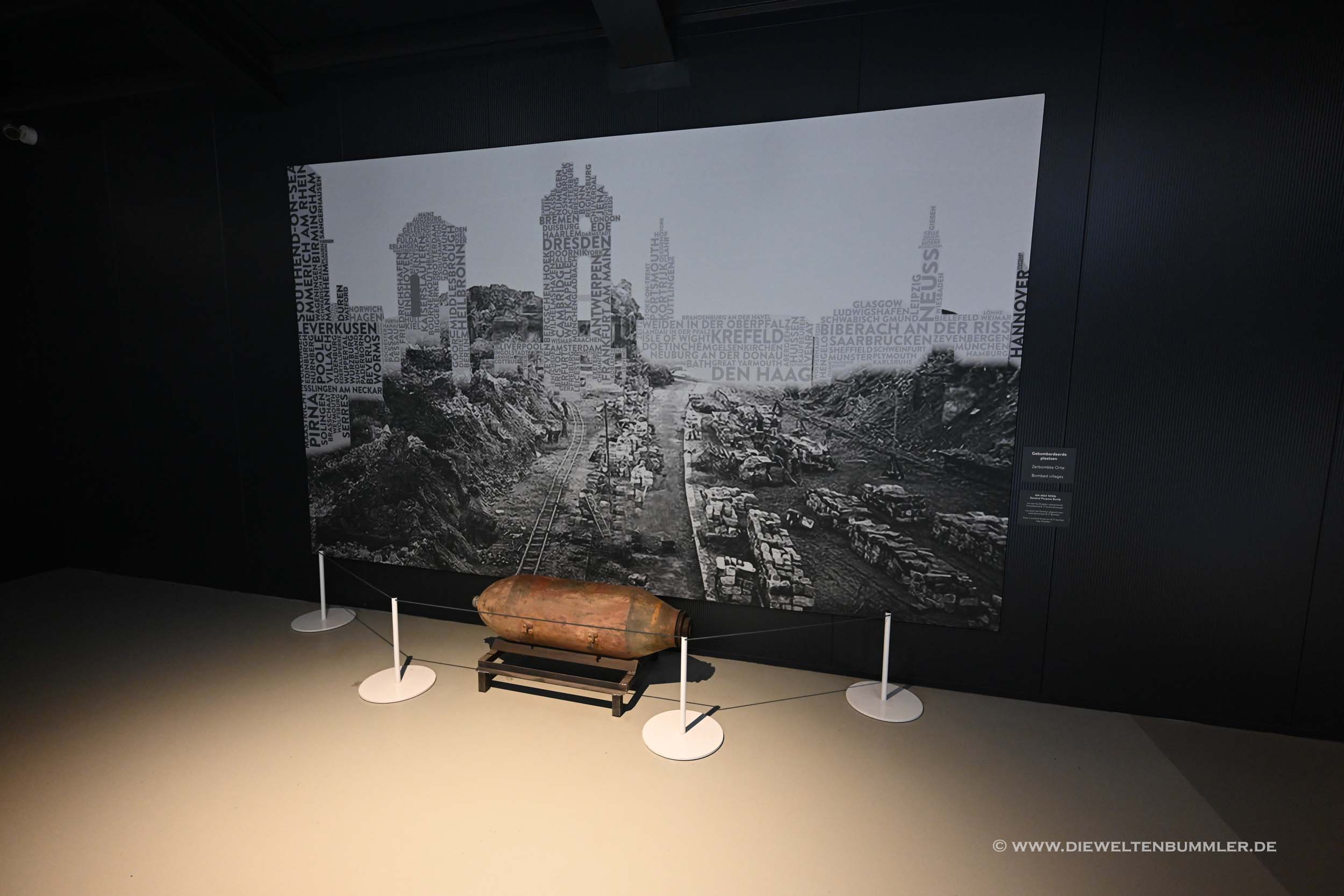 Bombardierte Städte