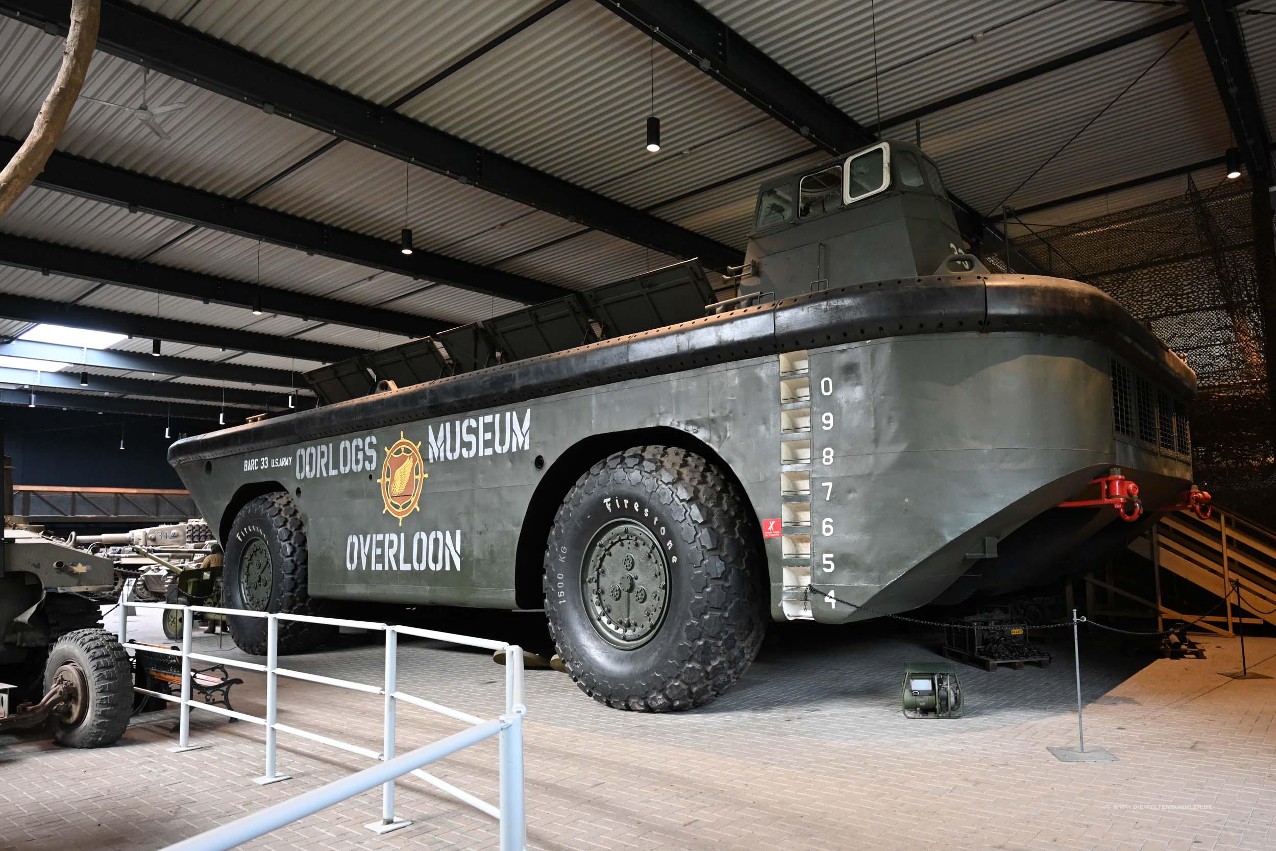 Riesiges Amphibienfahrzeug