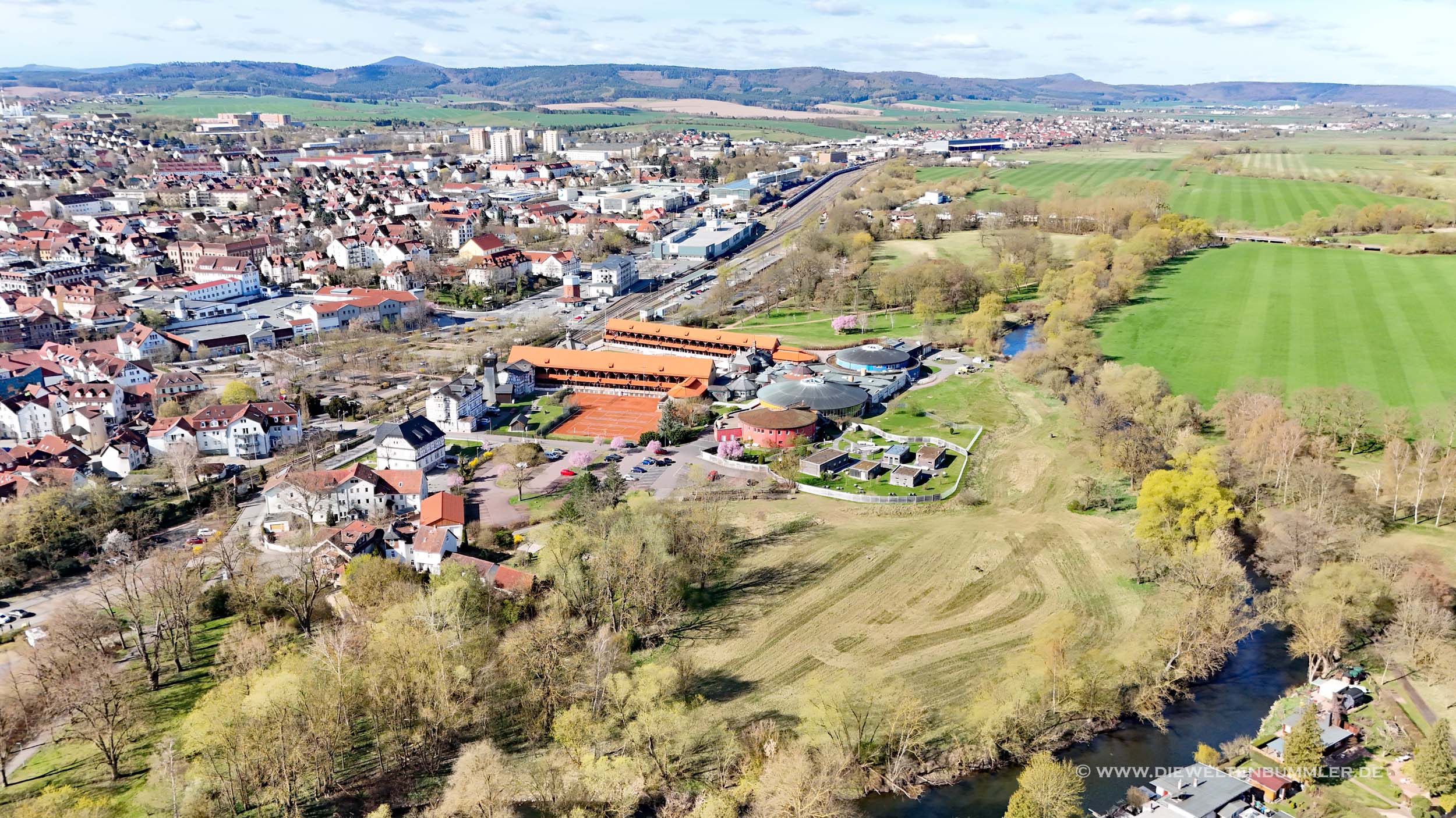 Bad Salzungen mit Gradierwerk Bad Salzungen mit Gradierwerk