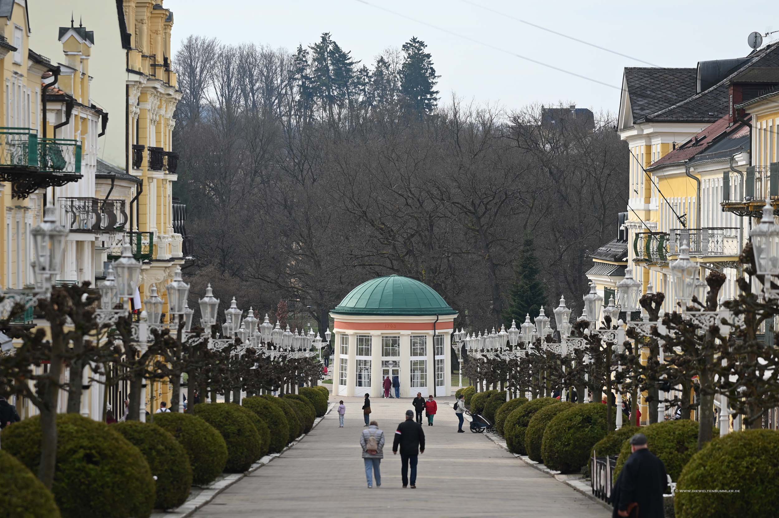 Hauptstraße von Františkovy Lázně Hauptstraße von Františkovy Lázně