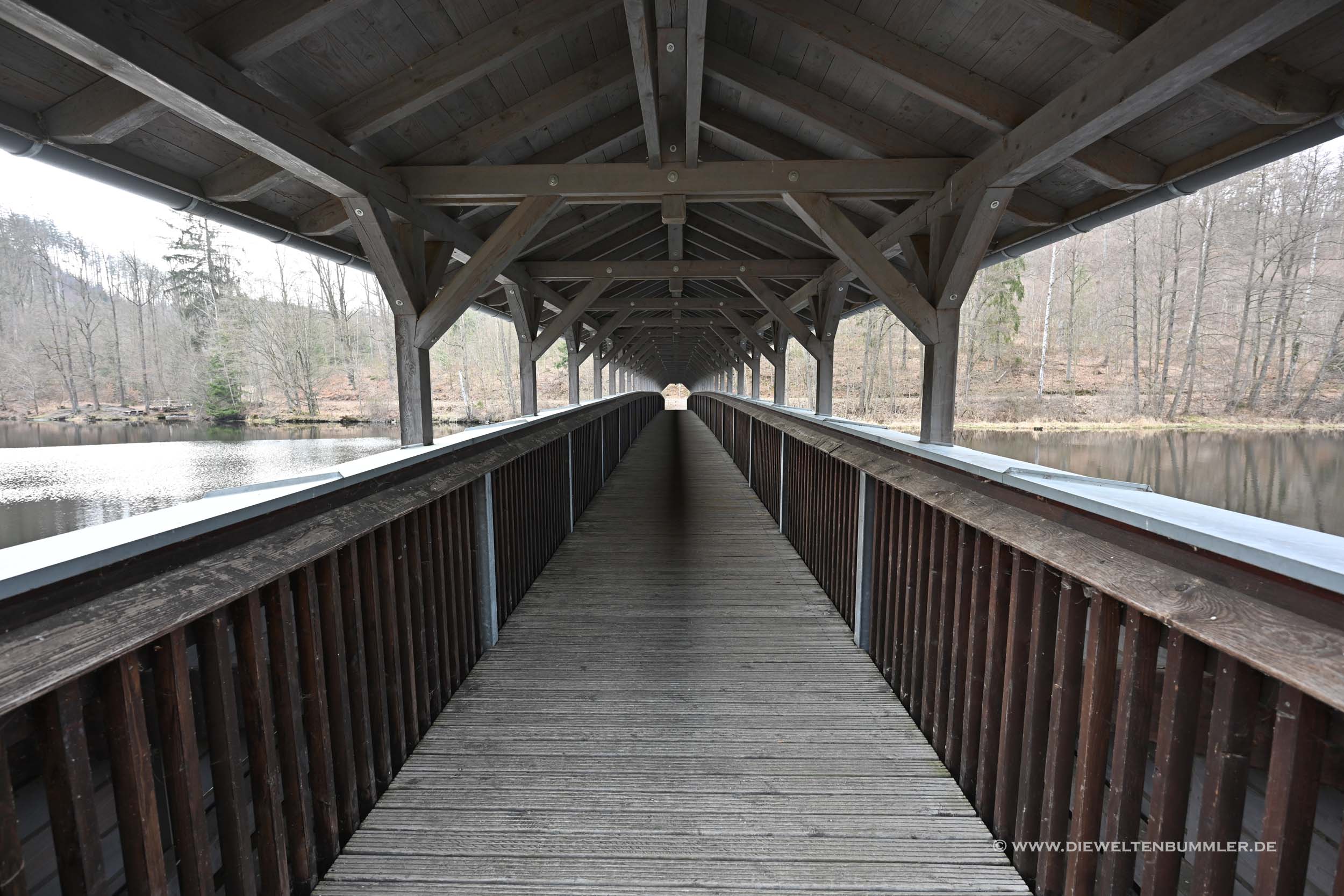Holzbrücke in Burgk Holzbrücke in Burgk