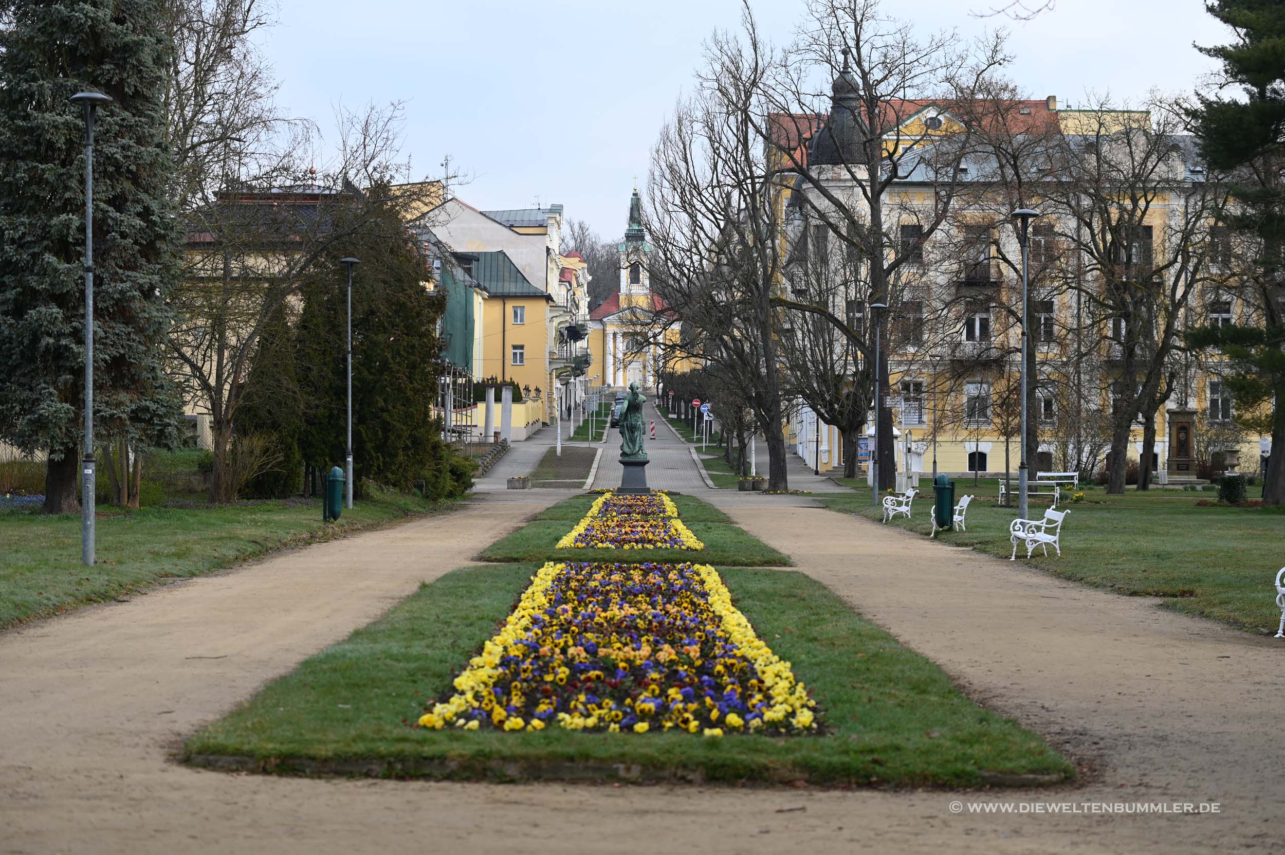 Kurpark in Františkovy Lázně Kurpark in Františkovy Lázně