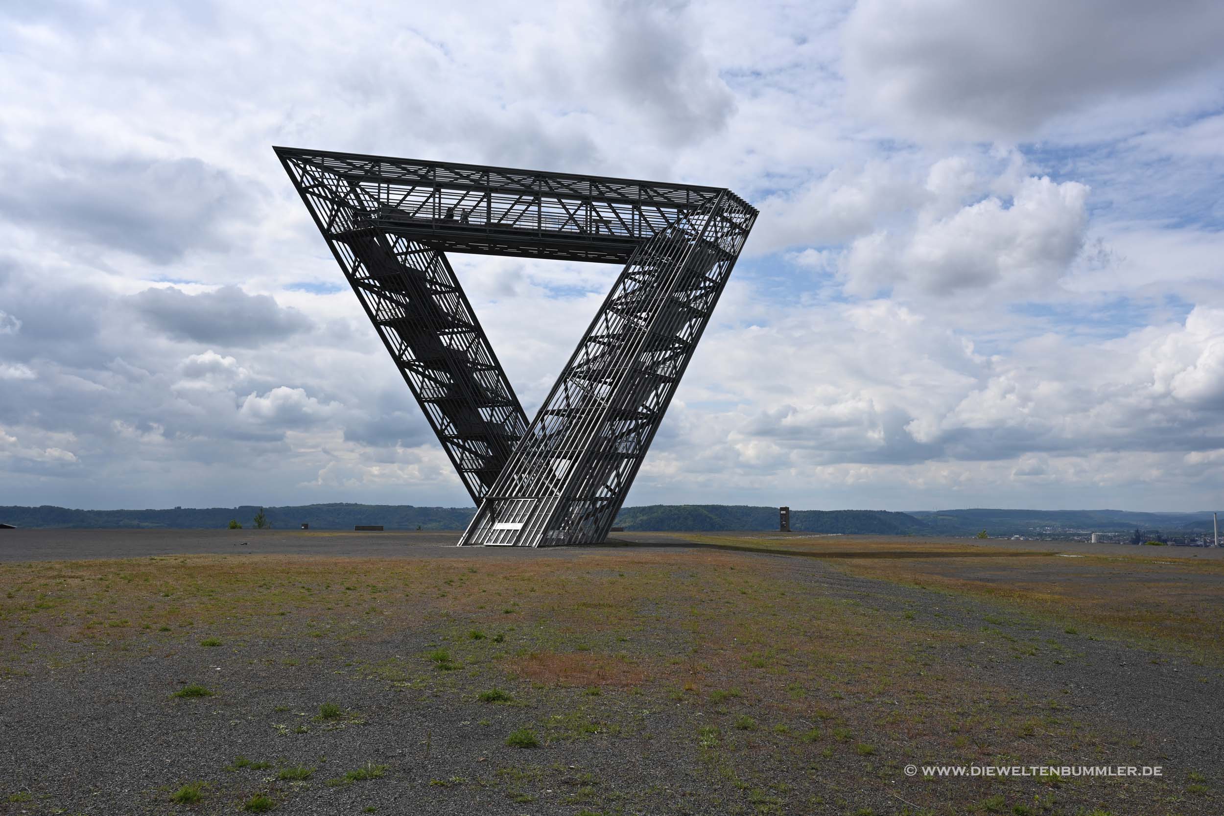 Saarpolygon auf der Halde Saarpolygon auf der Halde