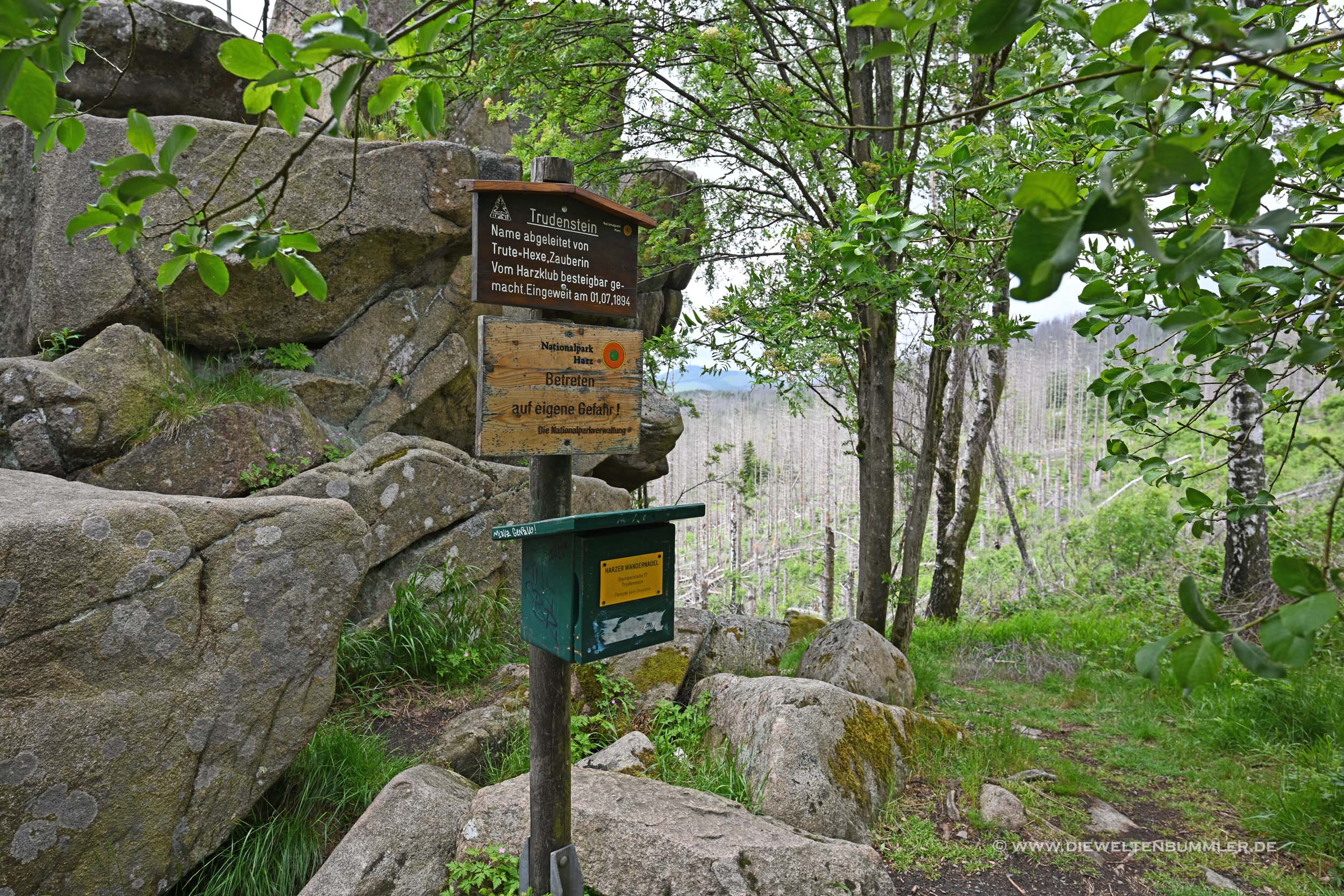 Stempelstelle am Trudenstein Stempelstelle am Trudenstein