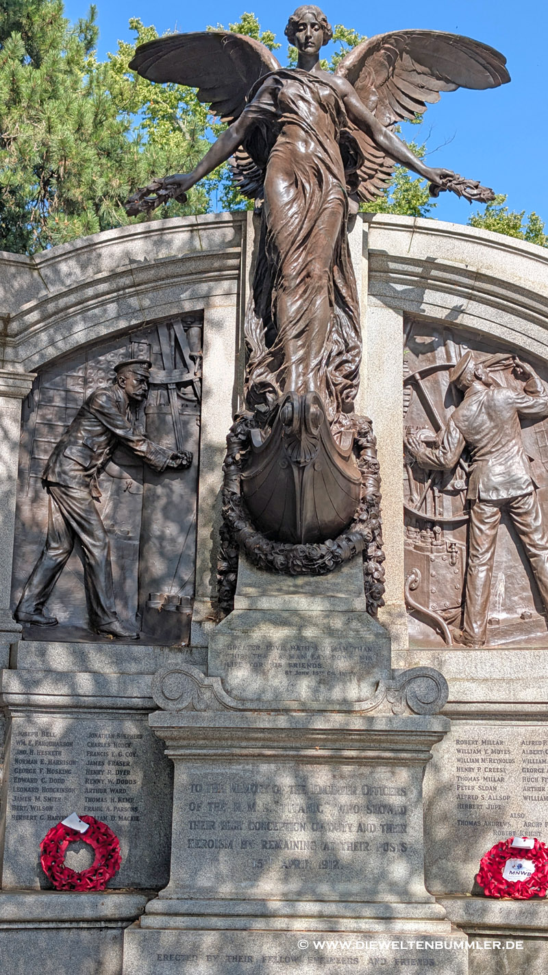 Denkmal für die Maschinisten der Titanic Denkmal für die Maschinisten der Titanic