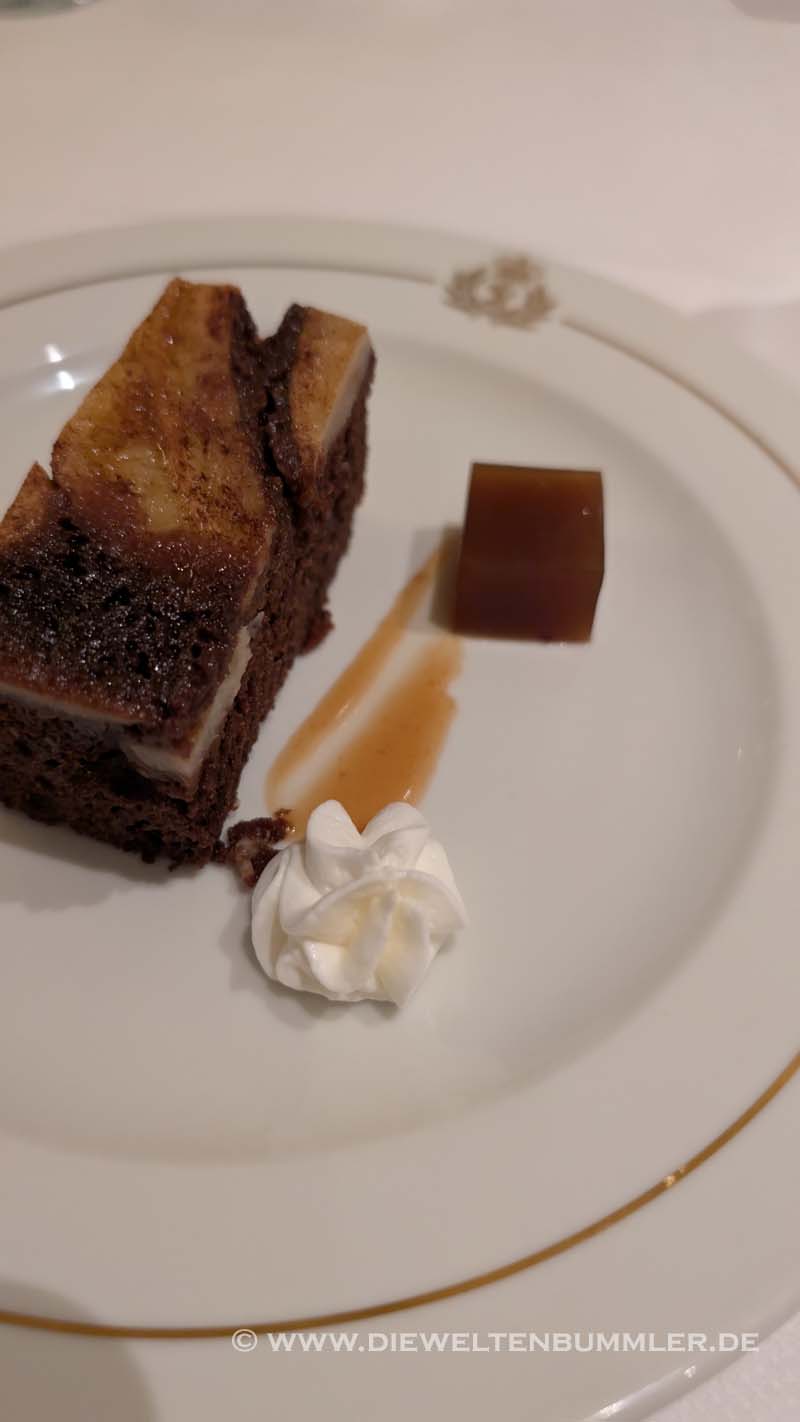Dessert im Britannia Restaurant Dessert im Britannia Restaurant