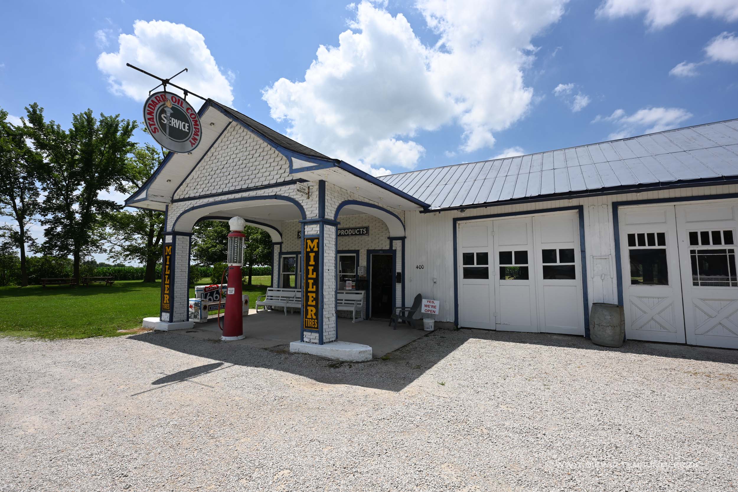 Ehemalige Tankstelle