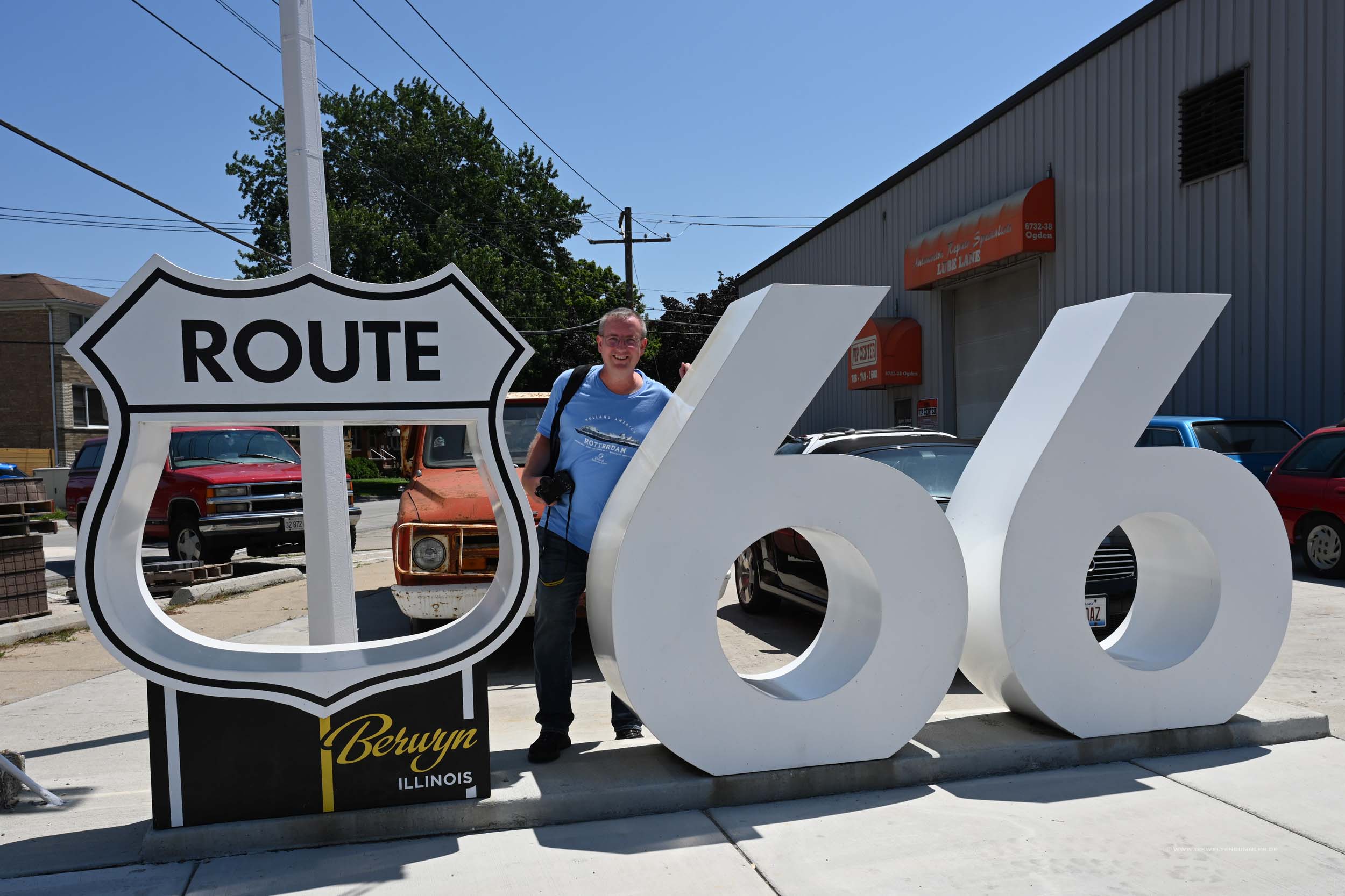 Route 66 in Berwyn